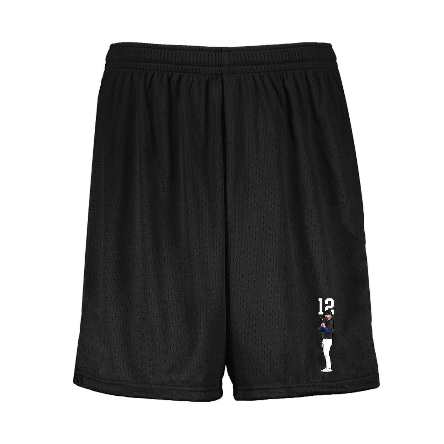 Shorts — Number Top in Black