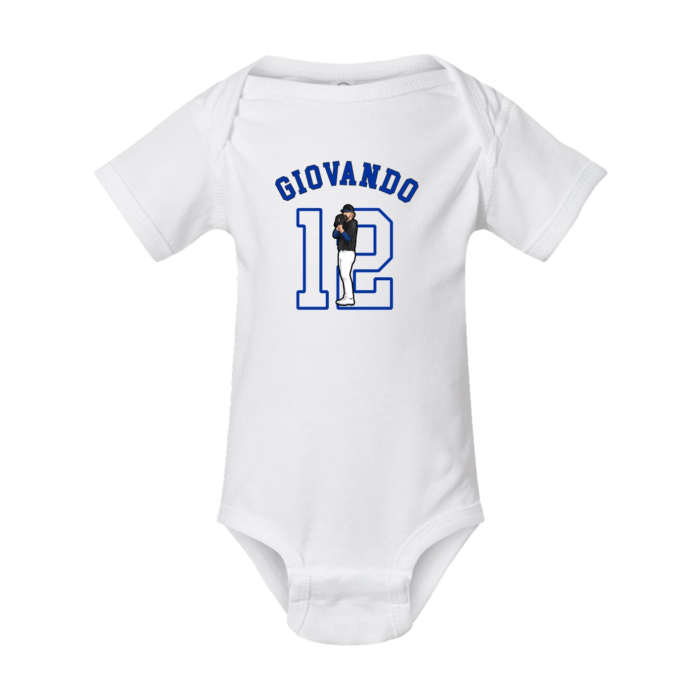 Baby Onesie — Shirsey Arch in White
