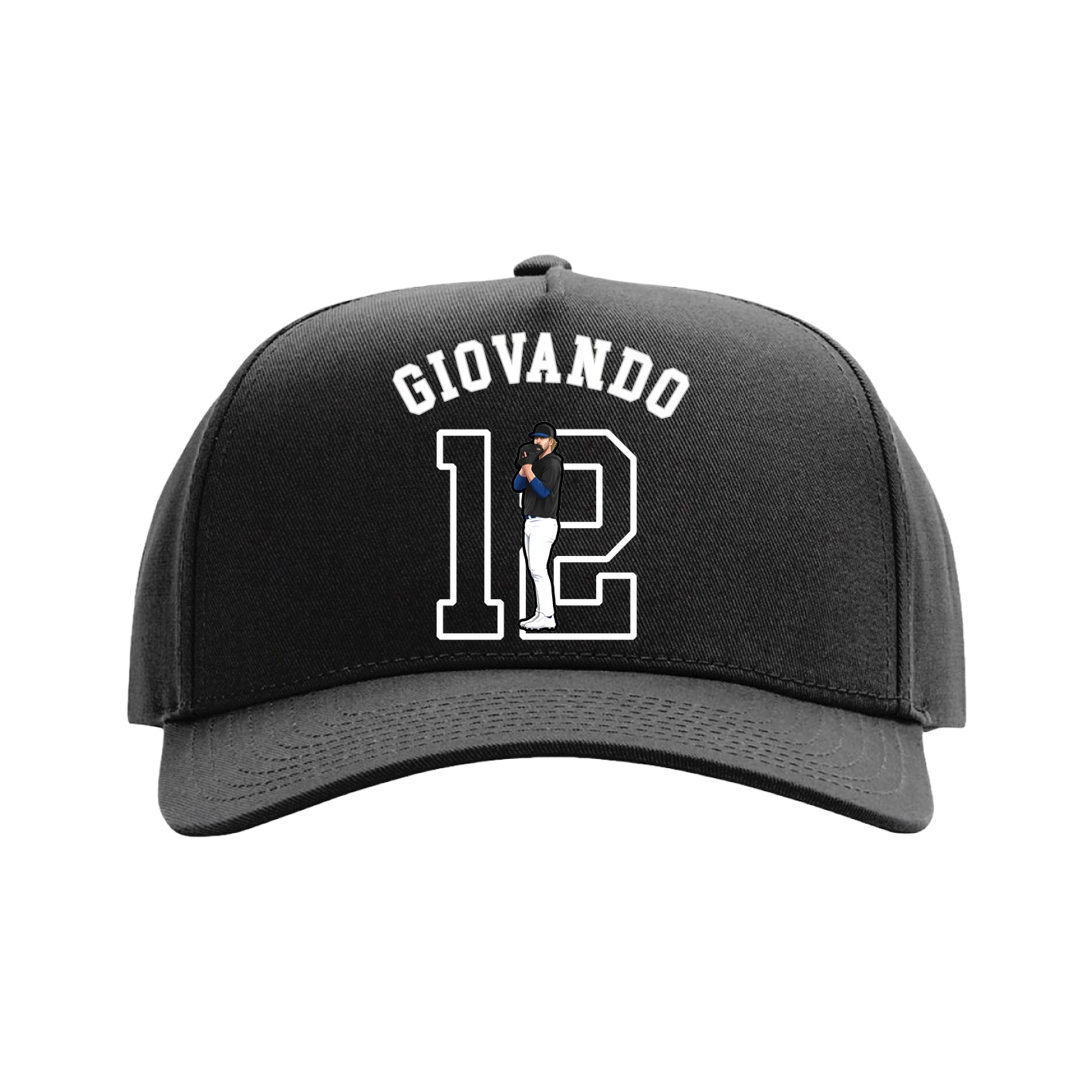 Full Fabric Five-Panel Champ Cap