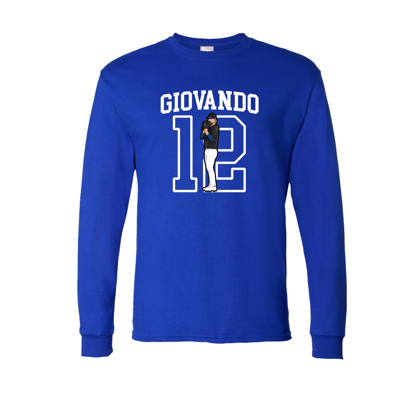 Long Sleeve Tee — Shirsey in Royal