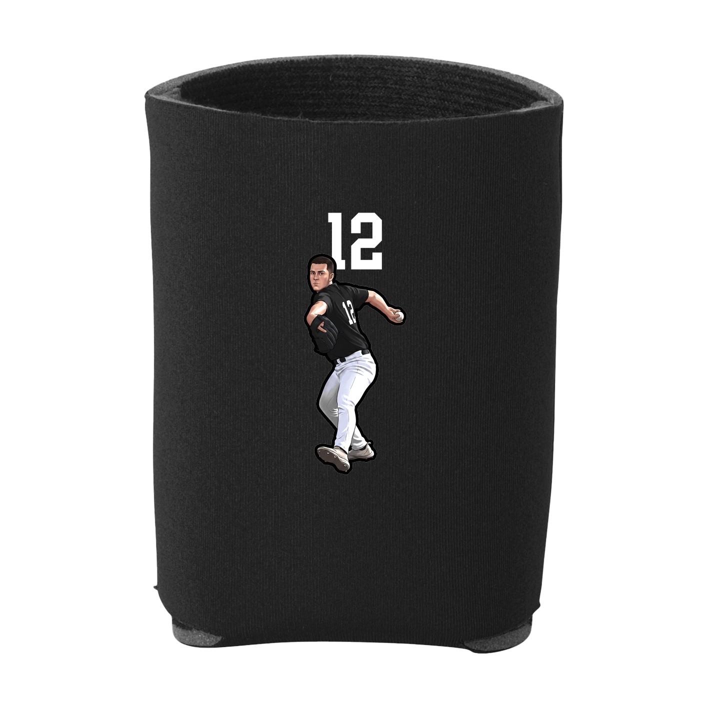 Can Holder — Number Top in Black