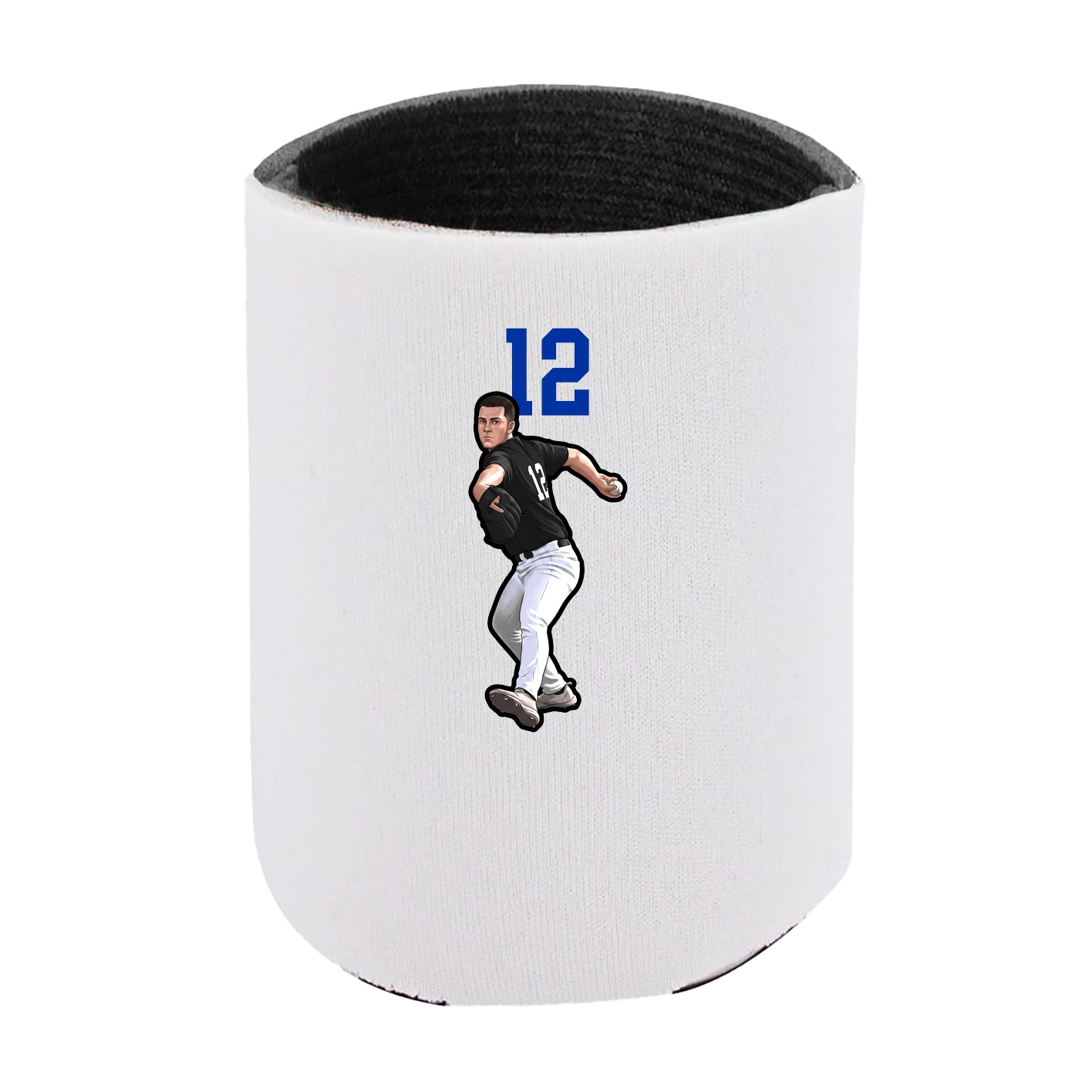 Can Holder — Number Top in White