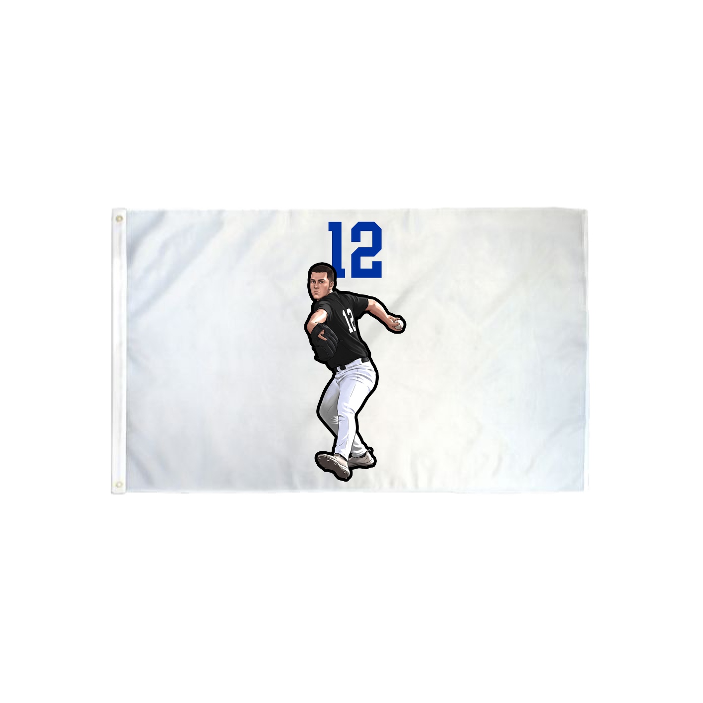 3x5 Flag — Number Top in Classic