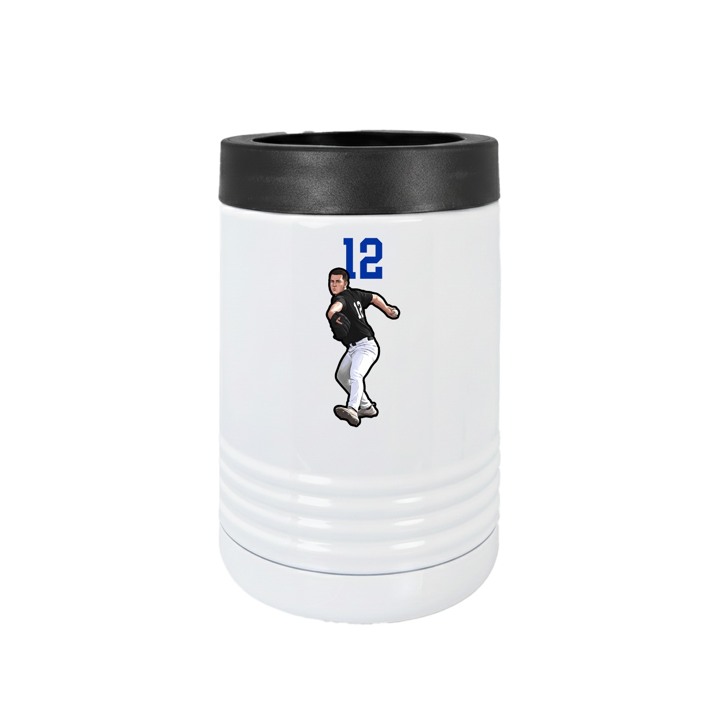 Beverage Holder — Number Top in White