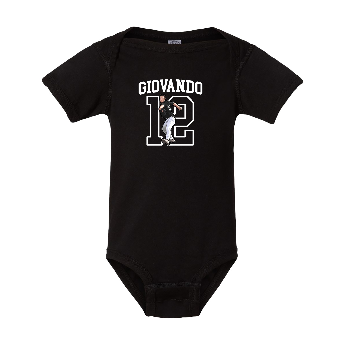 Baby Onesie — Shirsey in Black