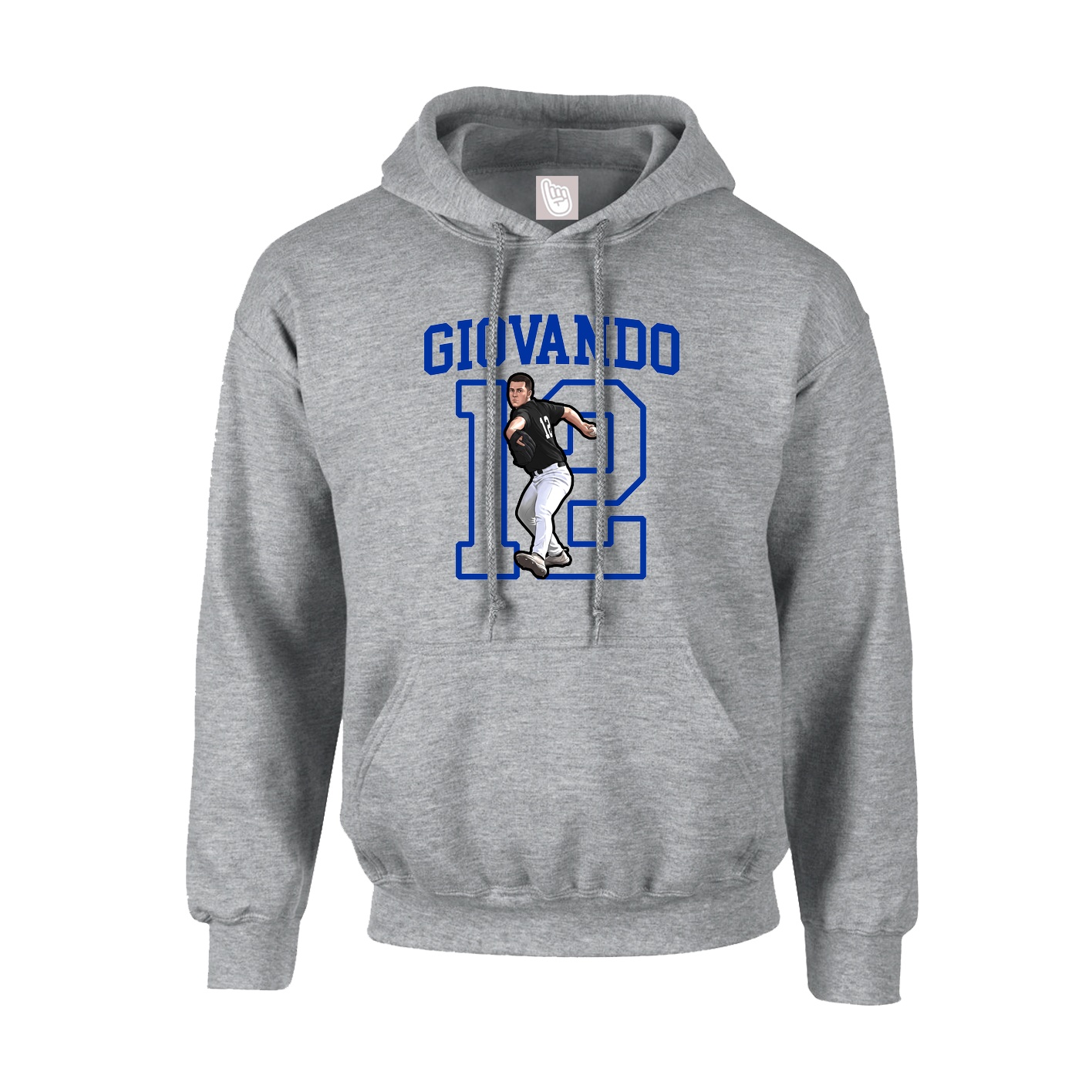 Hoodie — Shirsey in Grey