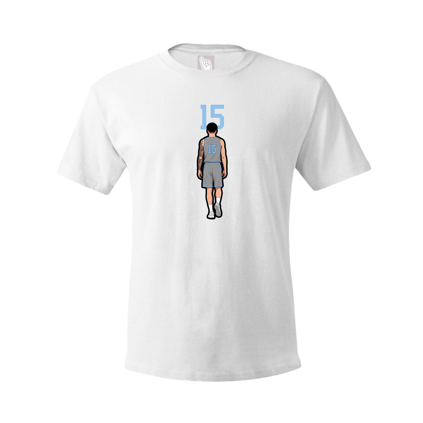 Tee — Number Top in White