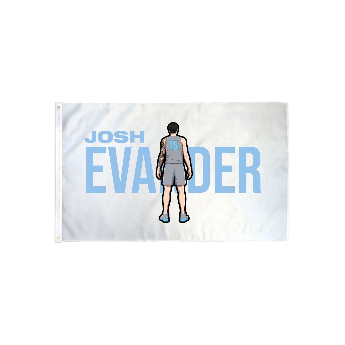 3x5 Flag — Player Name in Classic