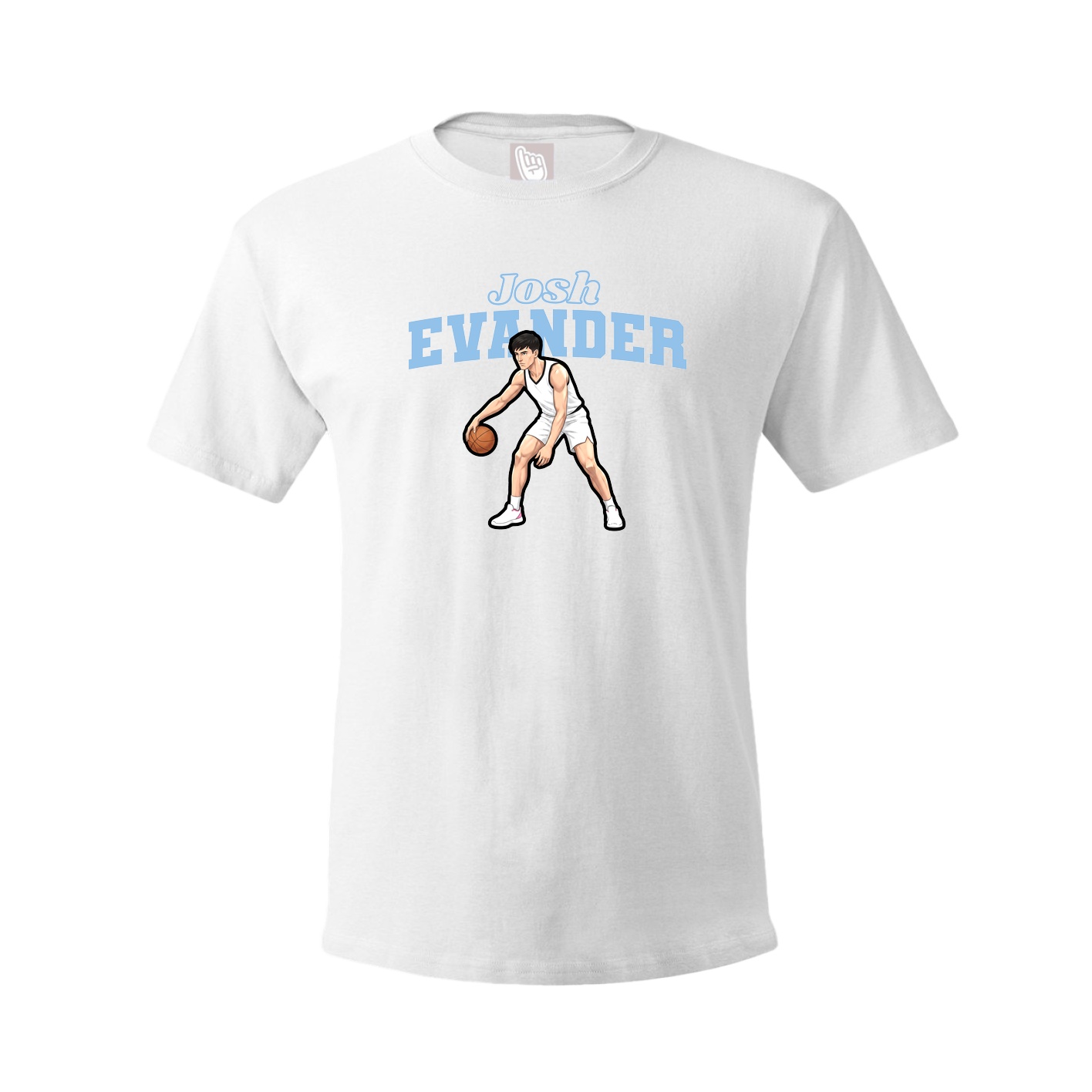 Tee — Name Arch in White