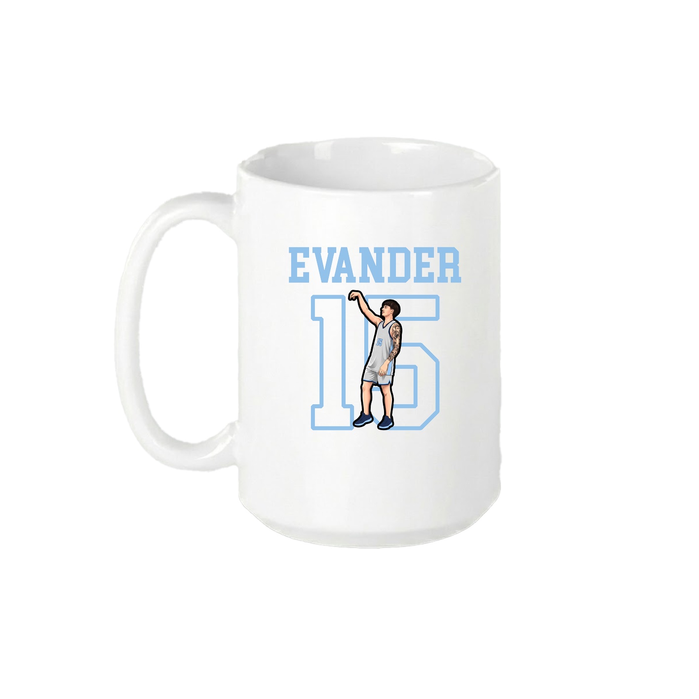 15oz Coffee Mug — Shirsey in White