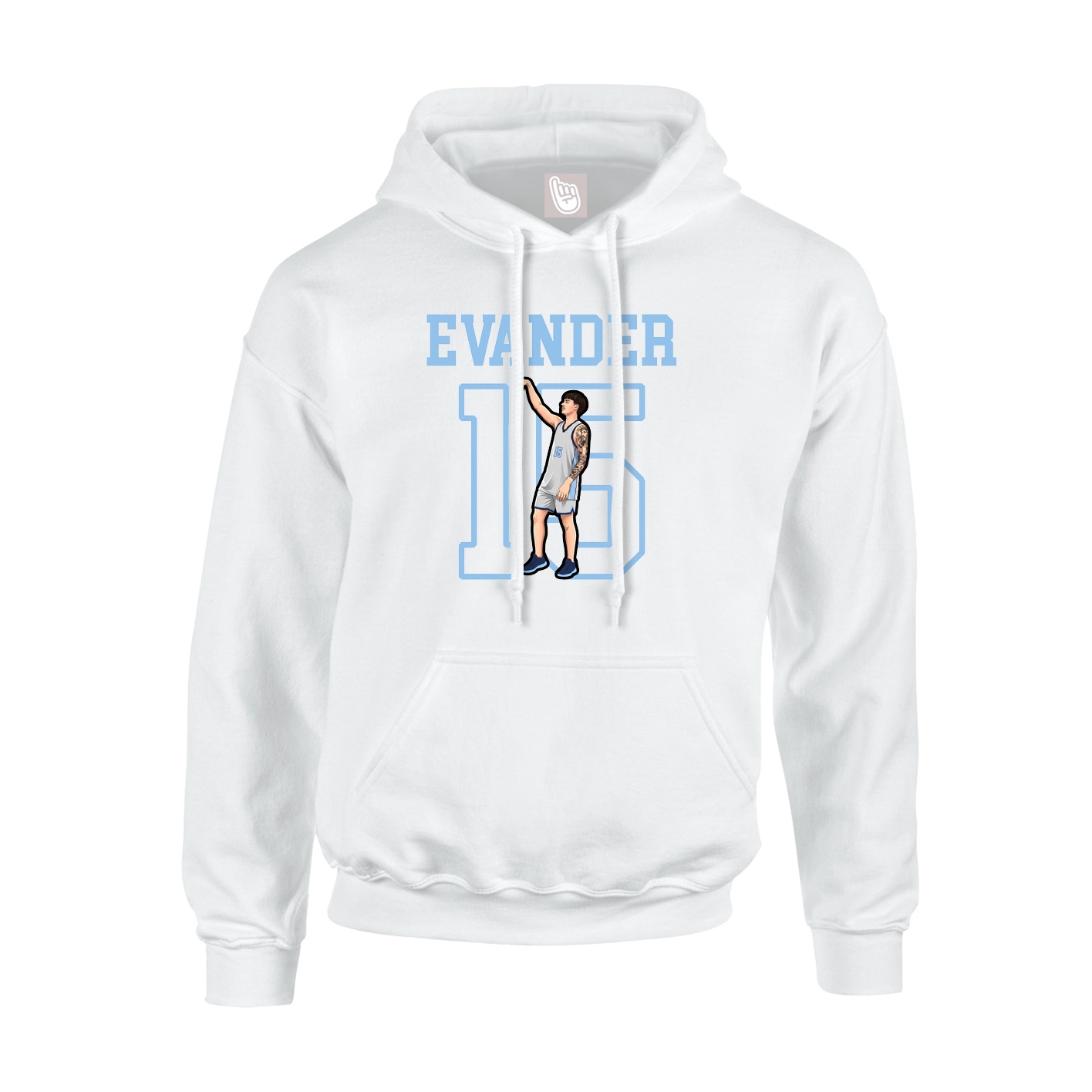 Youth Hoodie — Shirsey in White