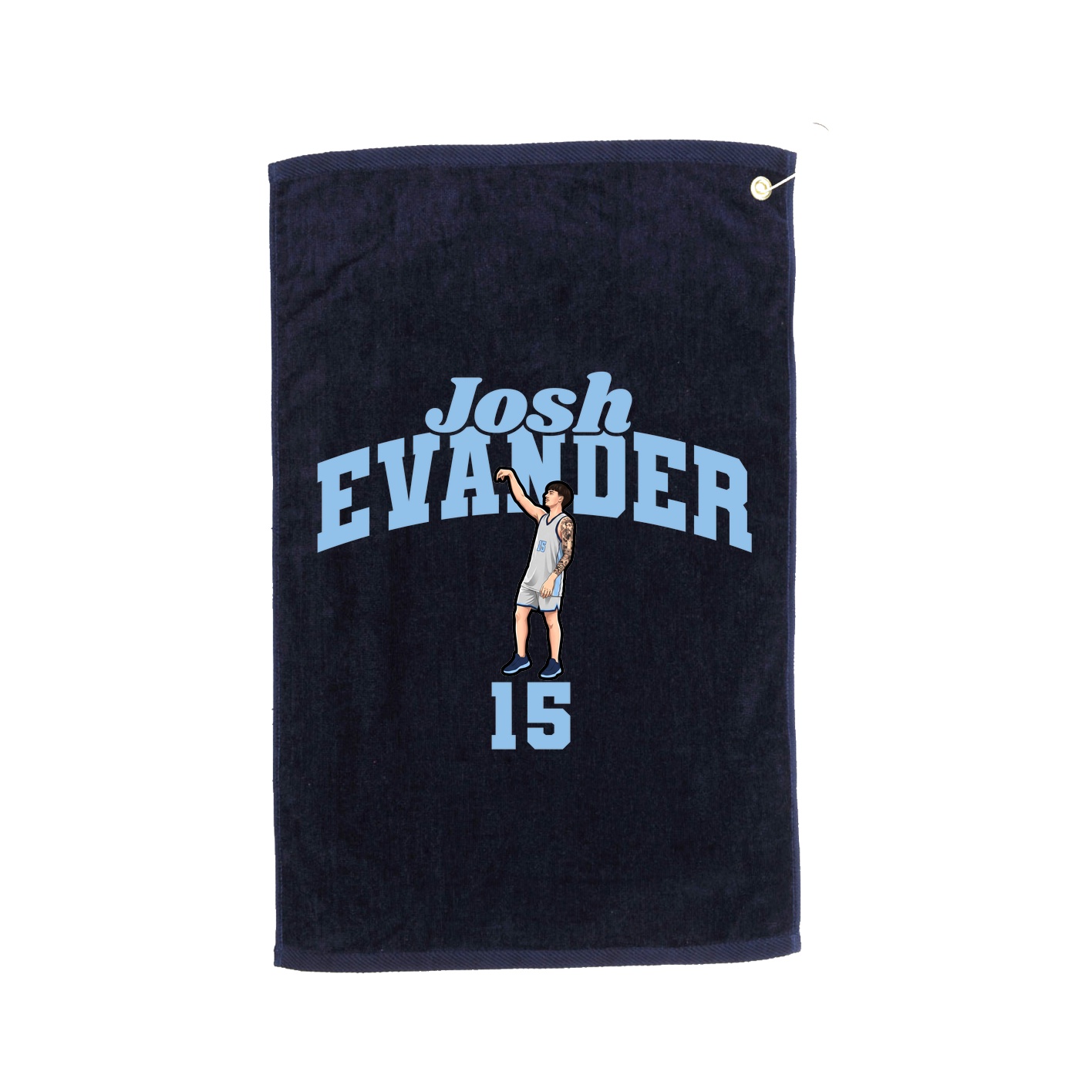 Golf Towel — Signature Arch in Navy