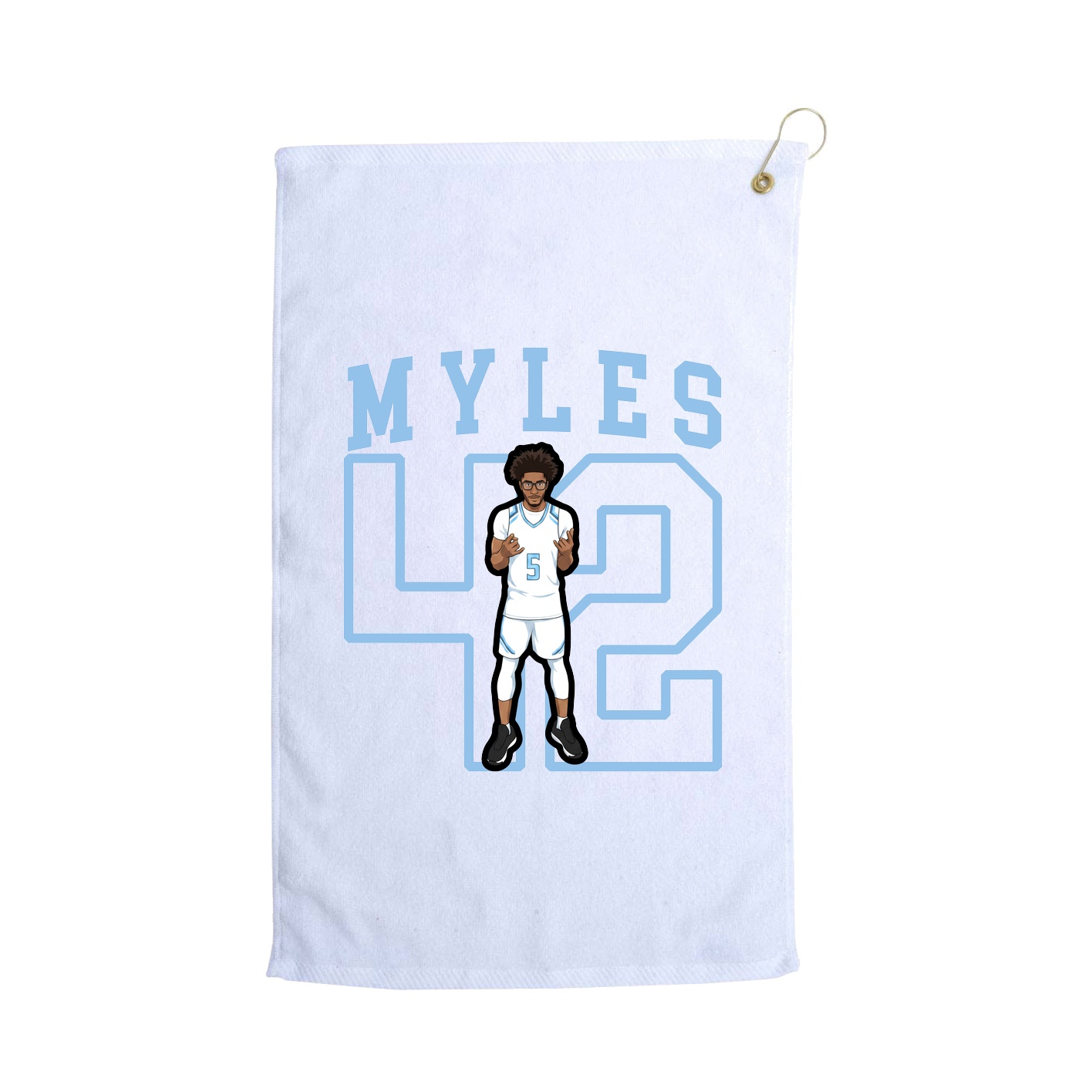 Golf Towel — Shirsey in White