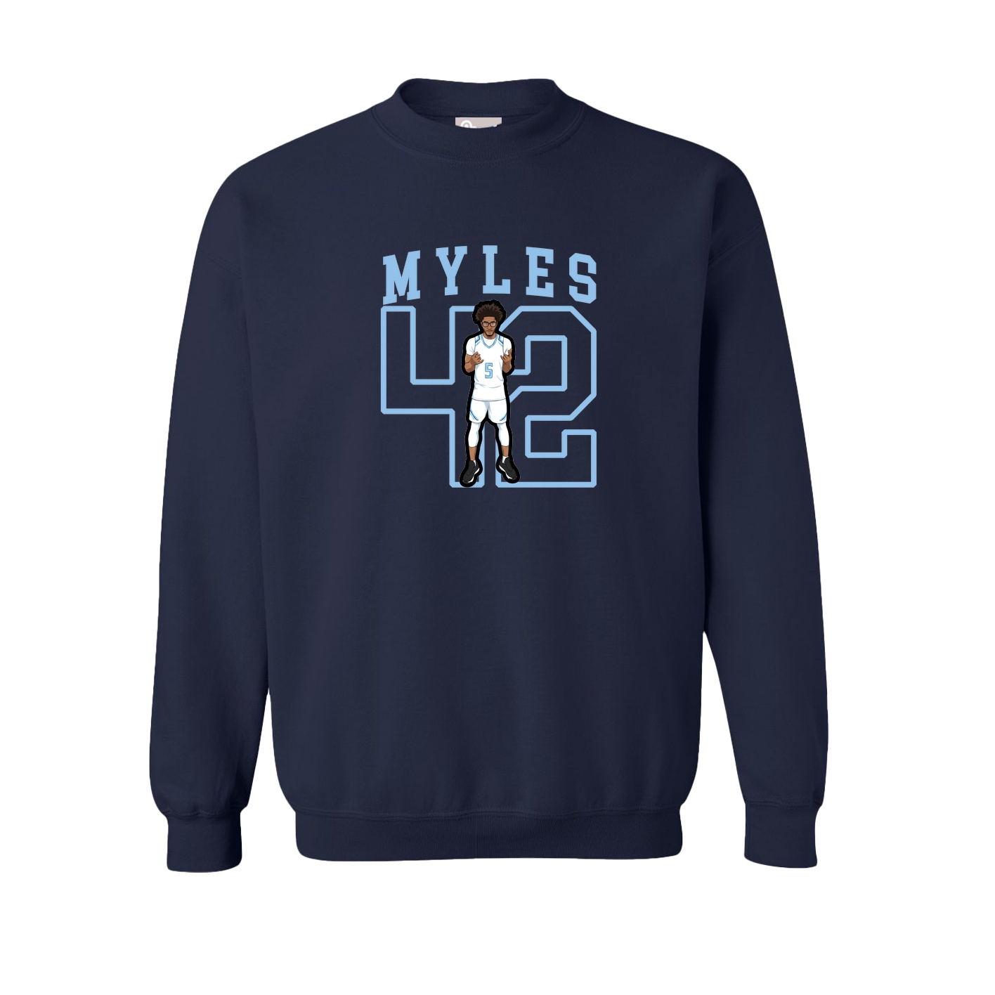 Fleece Crew — Shirsey in Navy