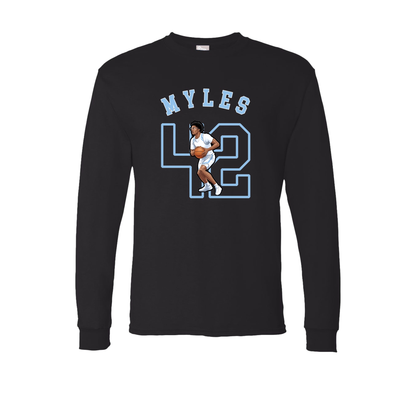 Long Sleeve Tee — Shirsey Arch in Black
