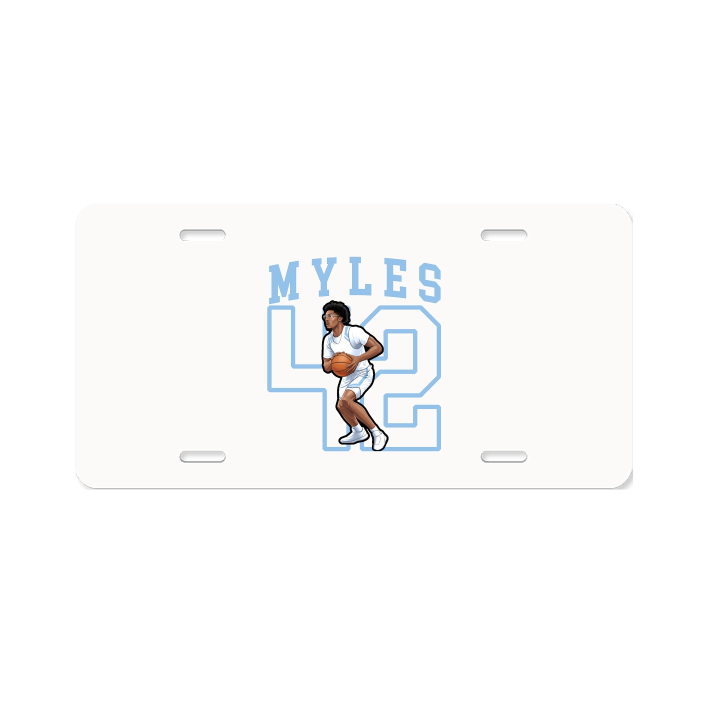 Aluminum License Plate