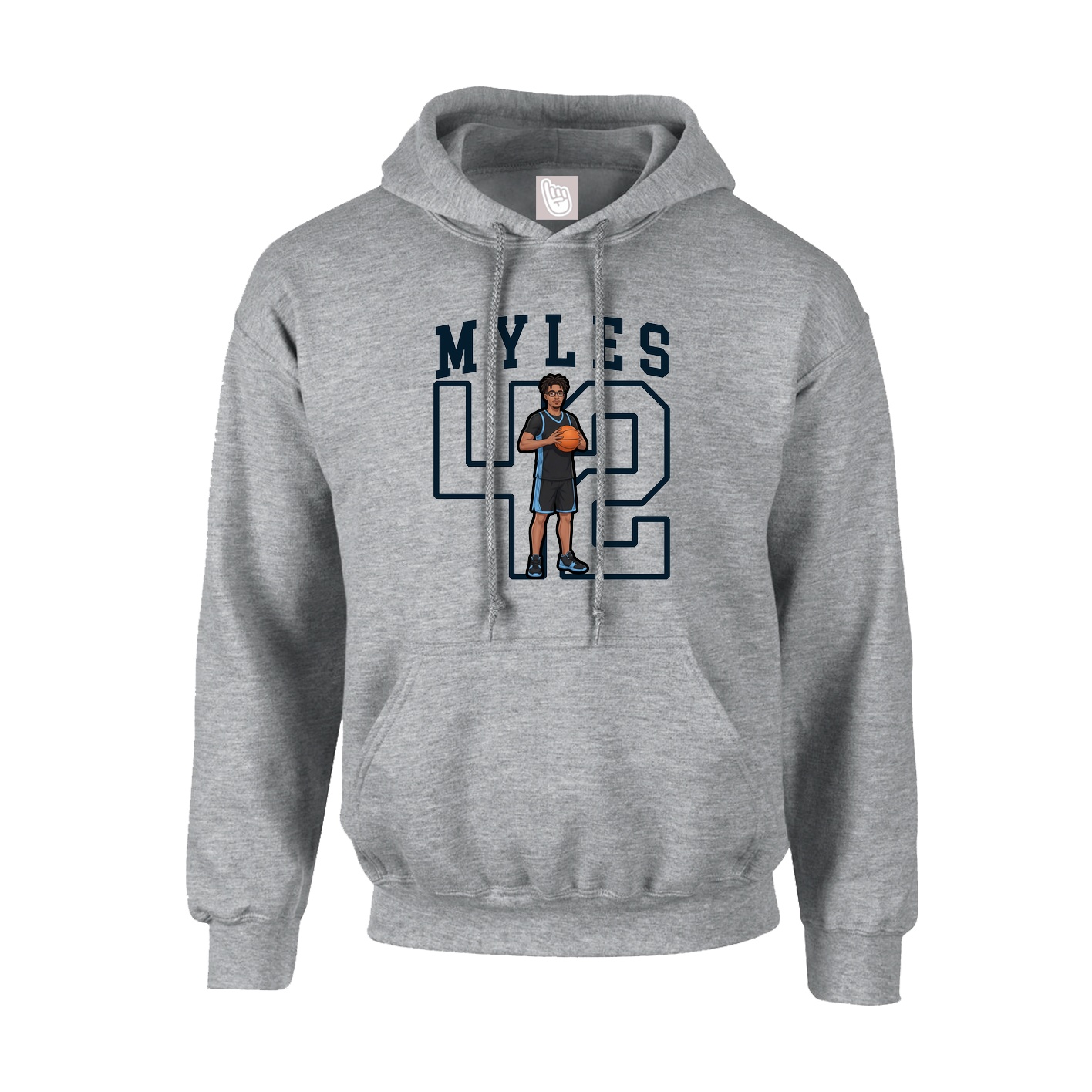Hoodie — Shirsey in Grey