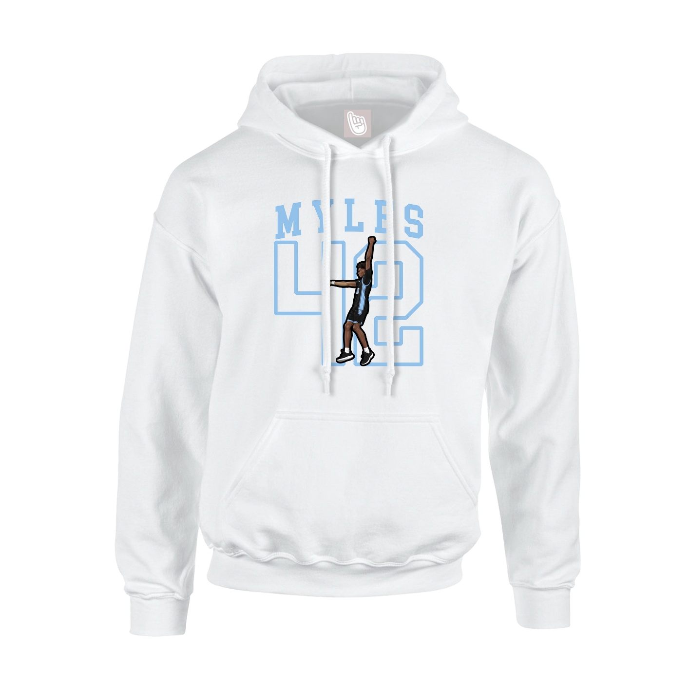 Hoodie — Shirsey in White