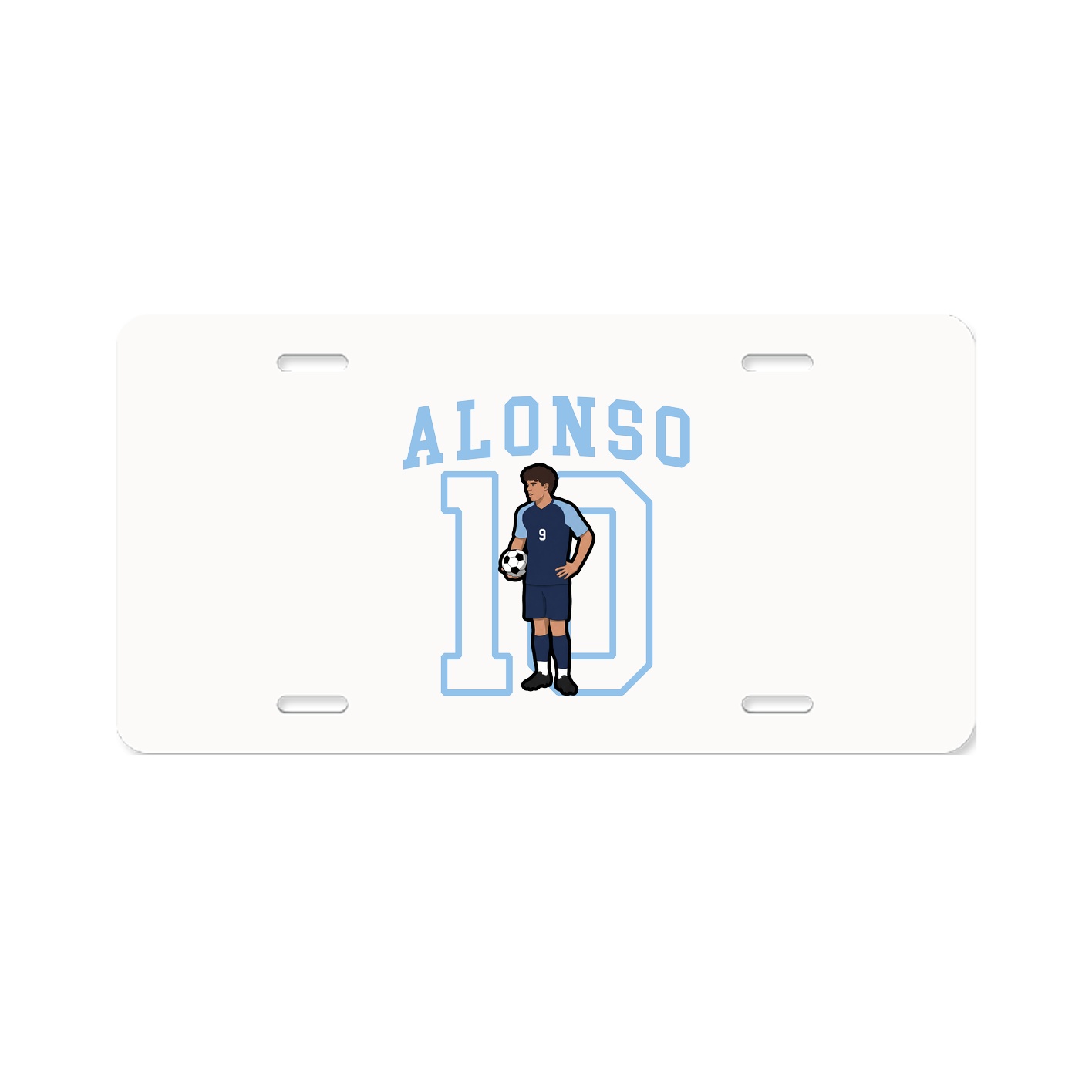 Aluminum License Plate