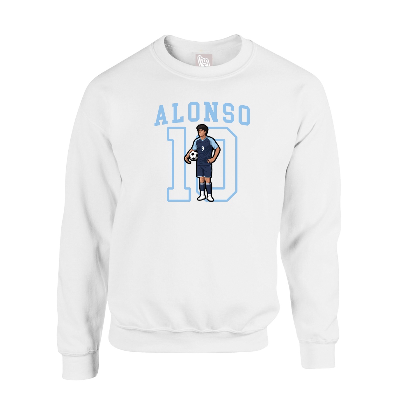 Fleece Crew — Shirsey in White