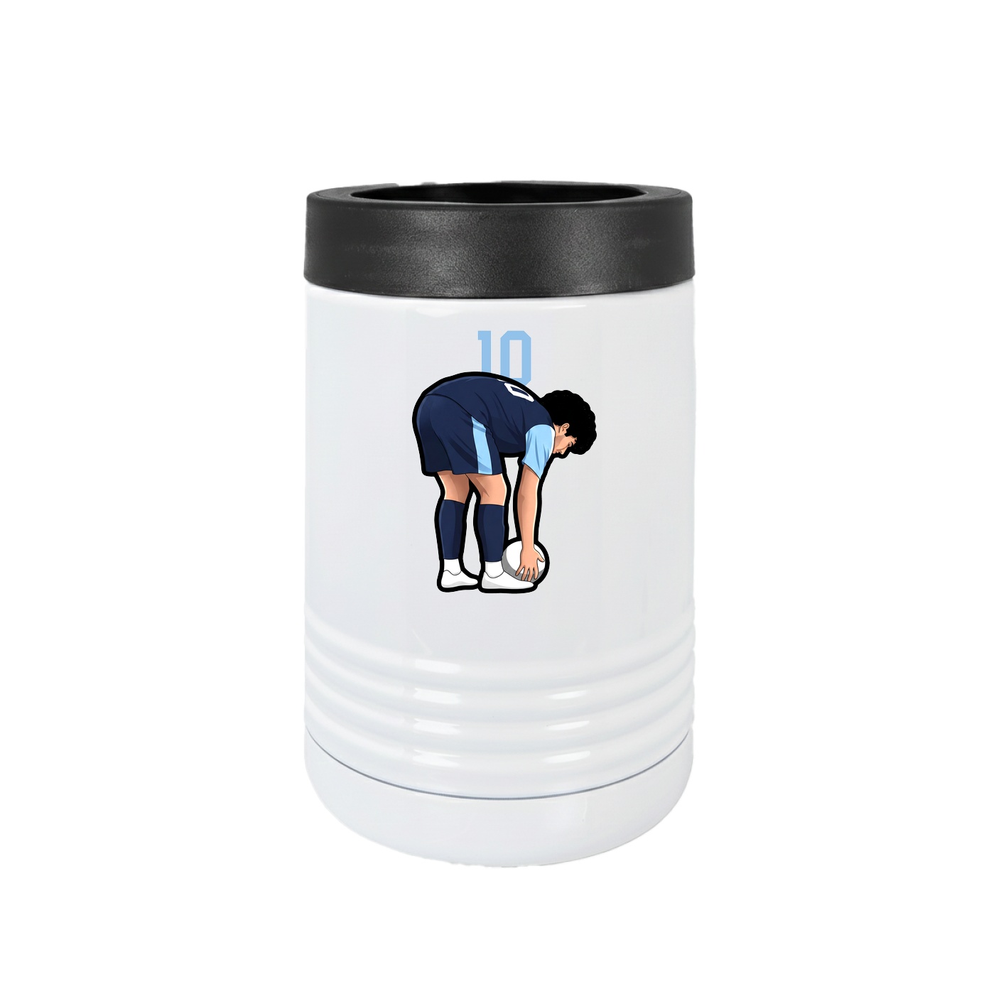 Beverage Holder — Number Top in White