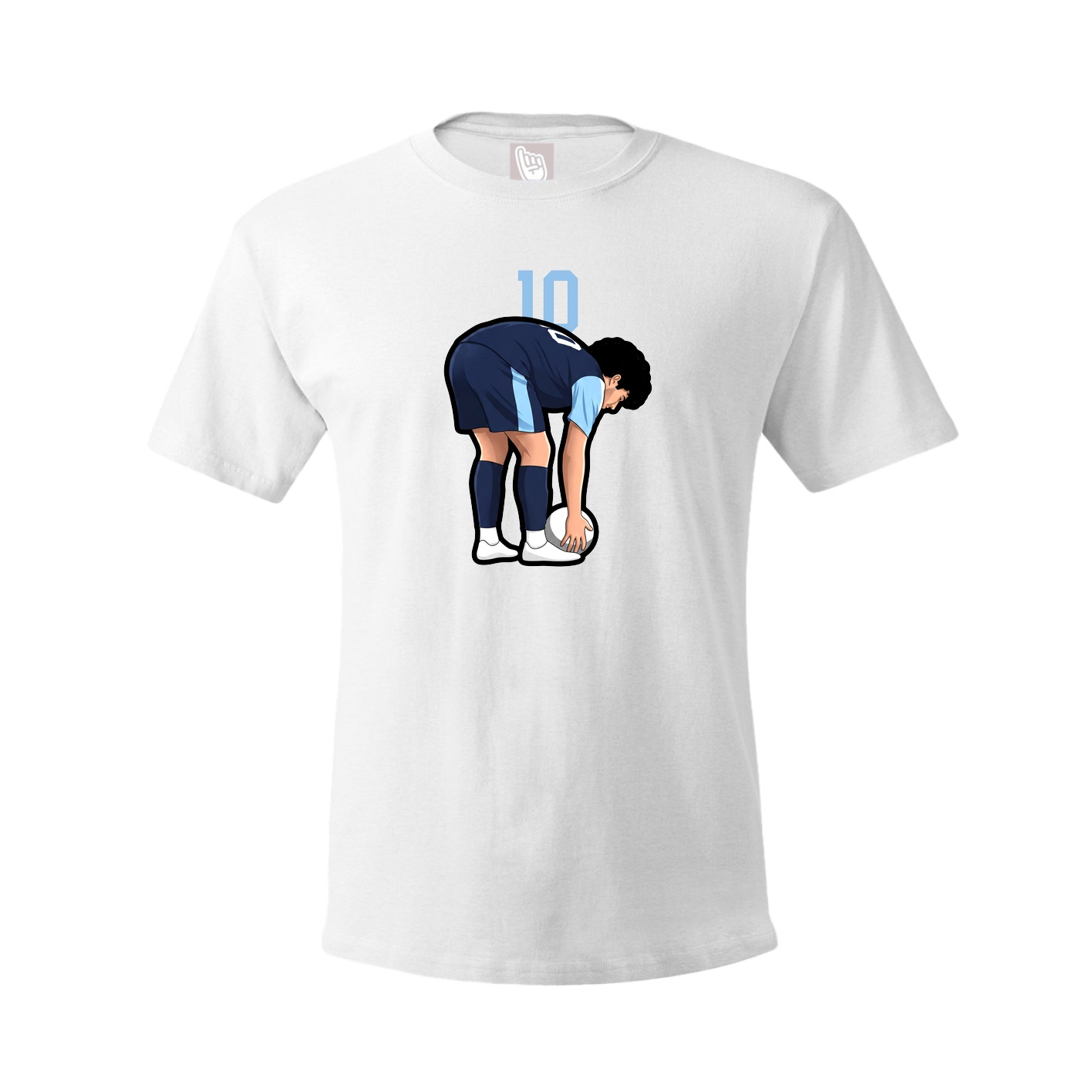 Tee — Number Top in White