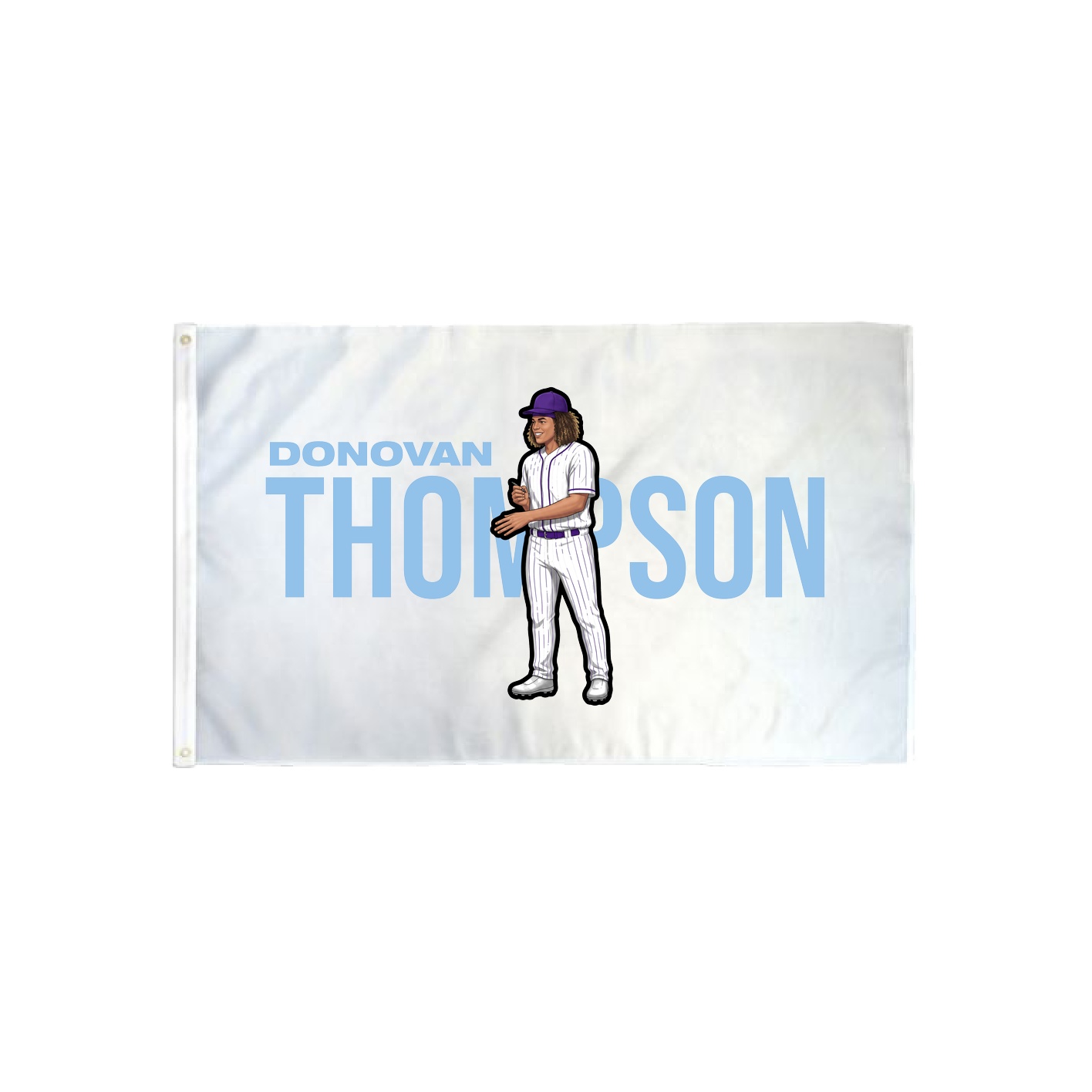 3x5 Flag — Player Name in Classic