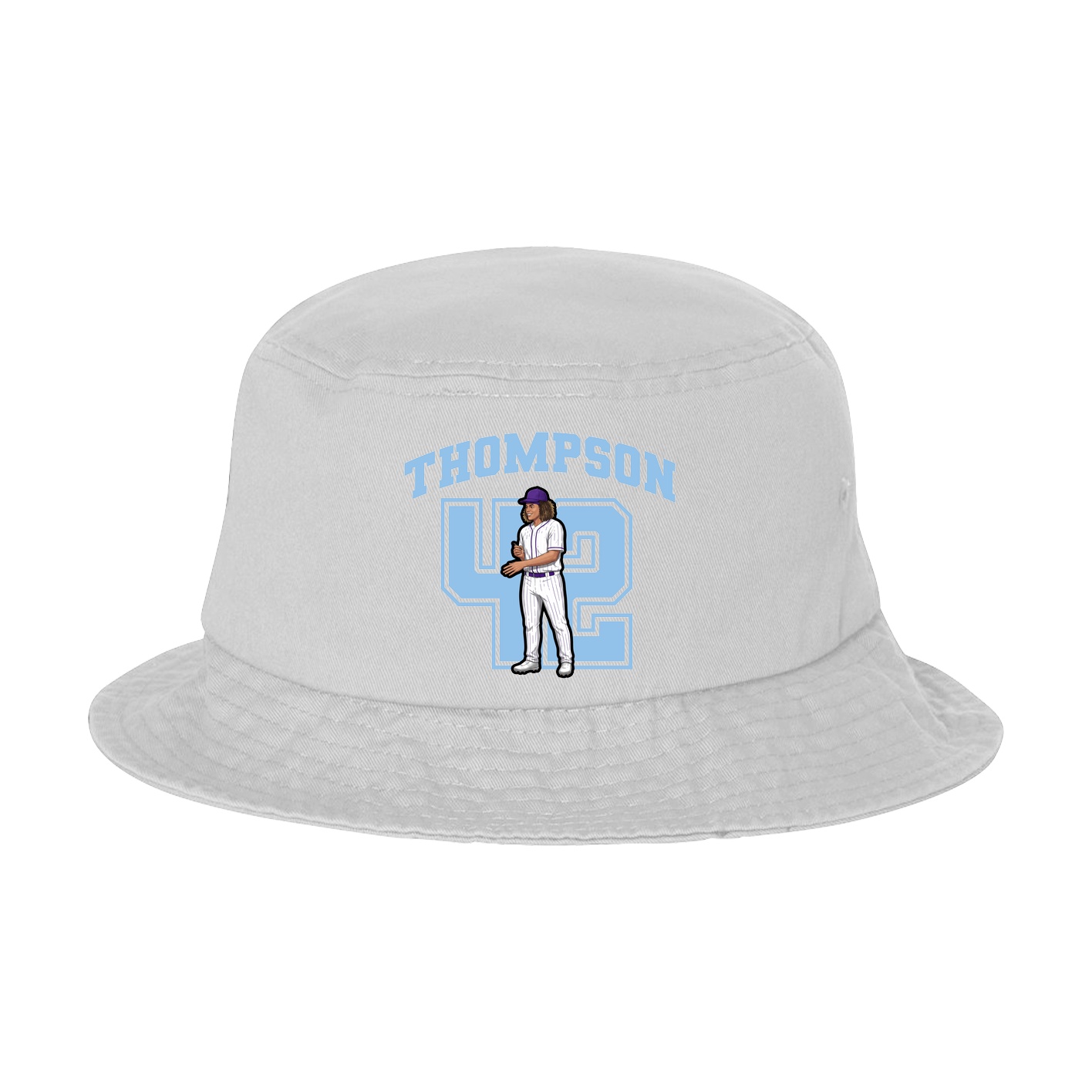 Bucket Cap — Number in White