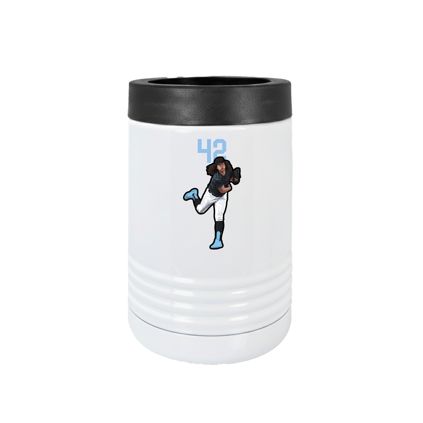Beverage Holder — Number Top in White