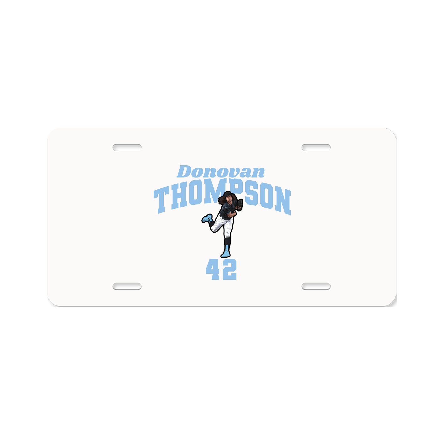 License Plate — Signature Arch in Classic