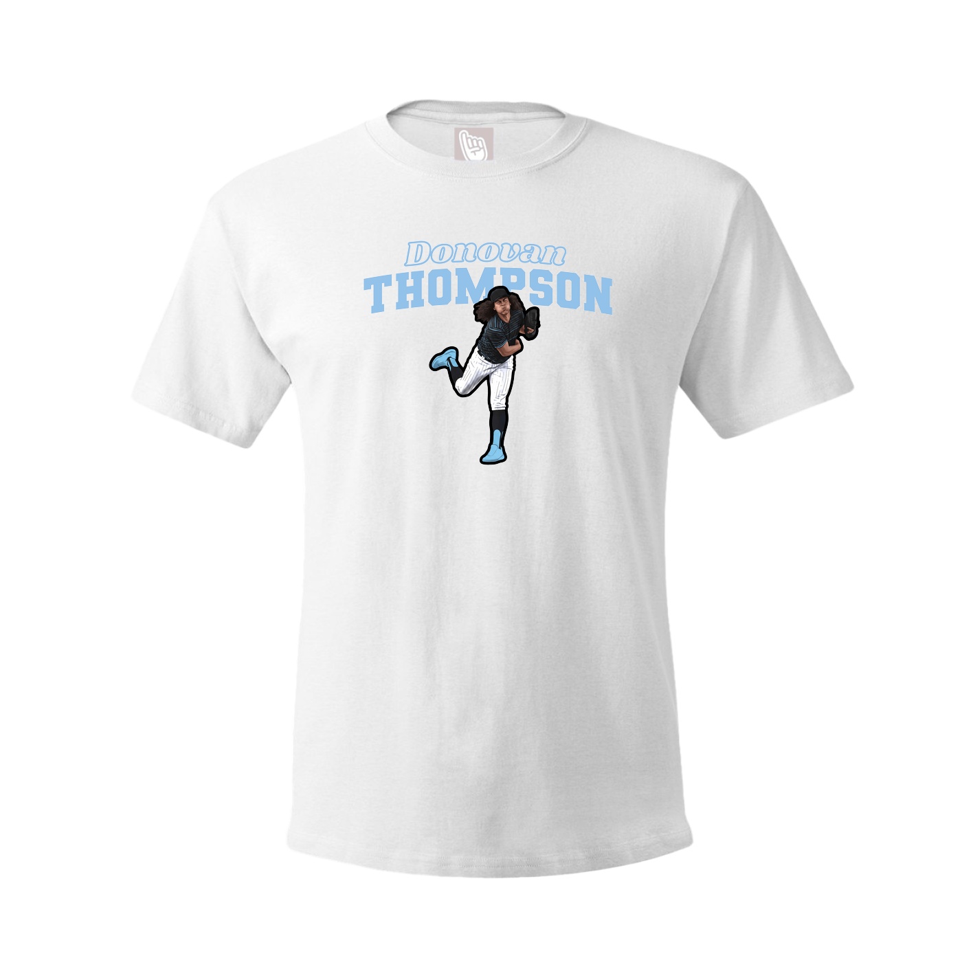 Tee — Name Arch in White