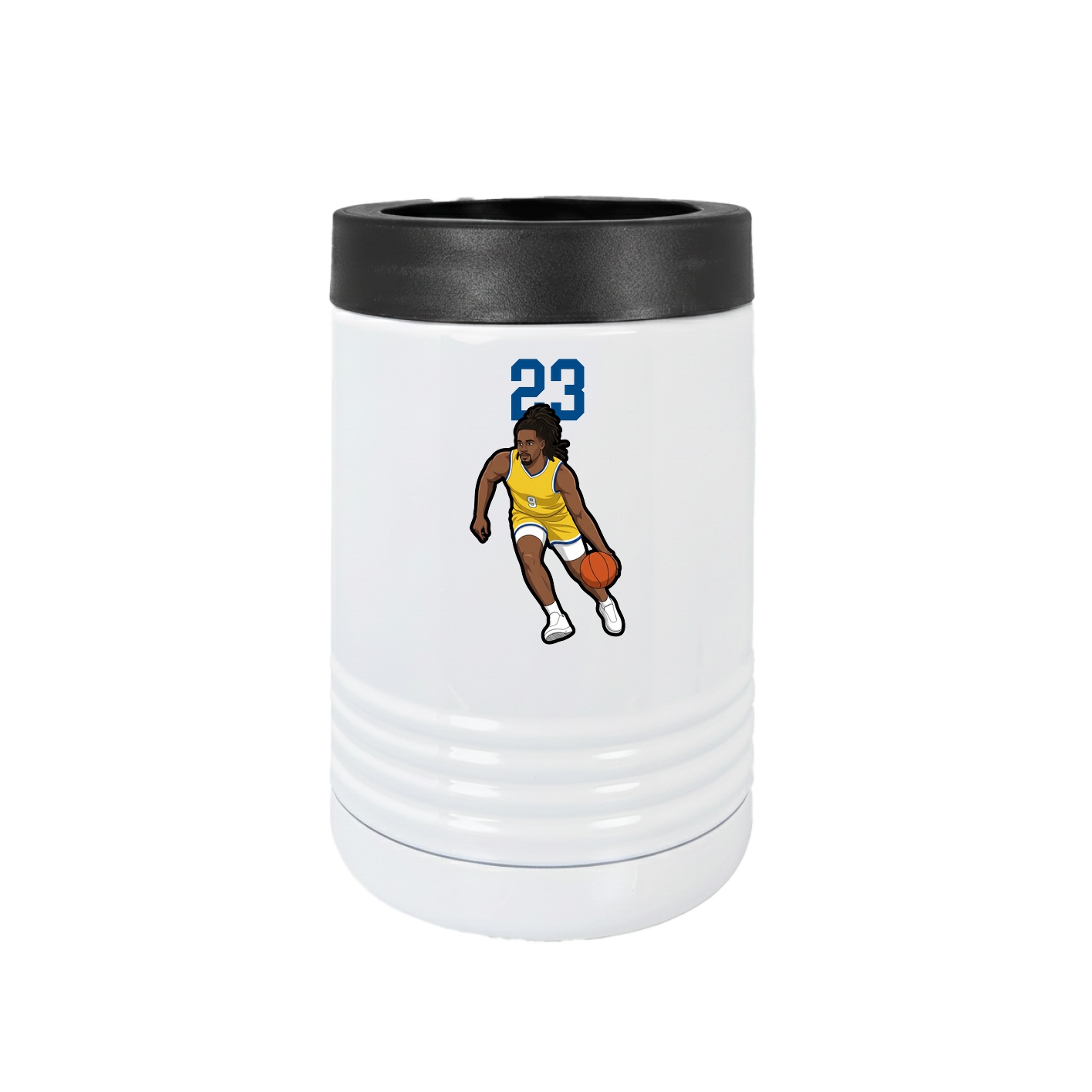 Beverage Holder — Number Top in White