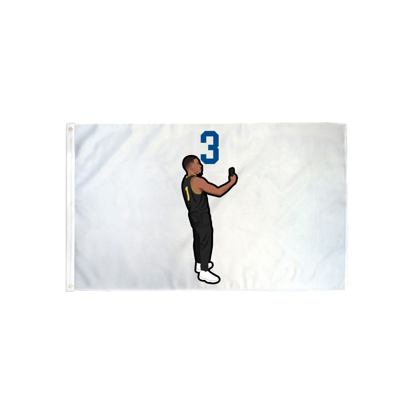 3x5 Flag — Number Top in Classic