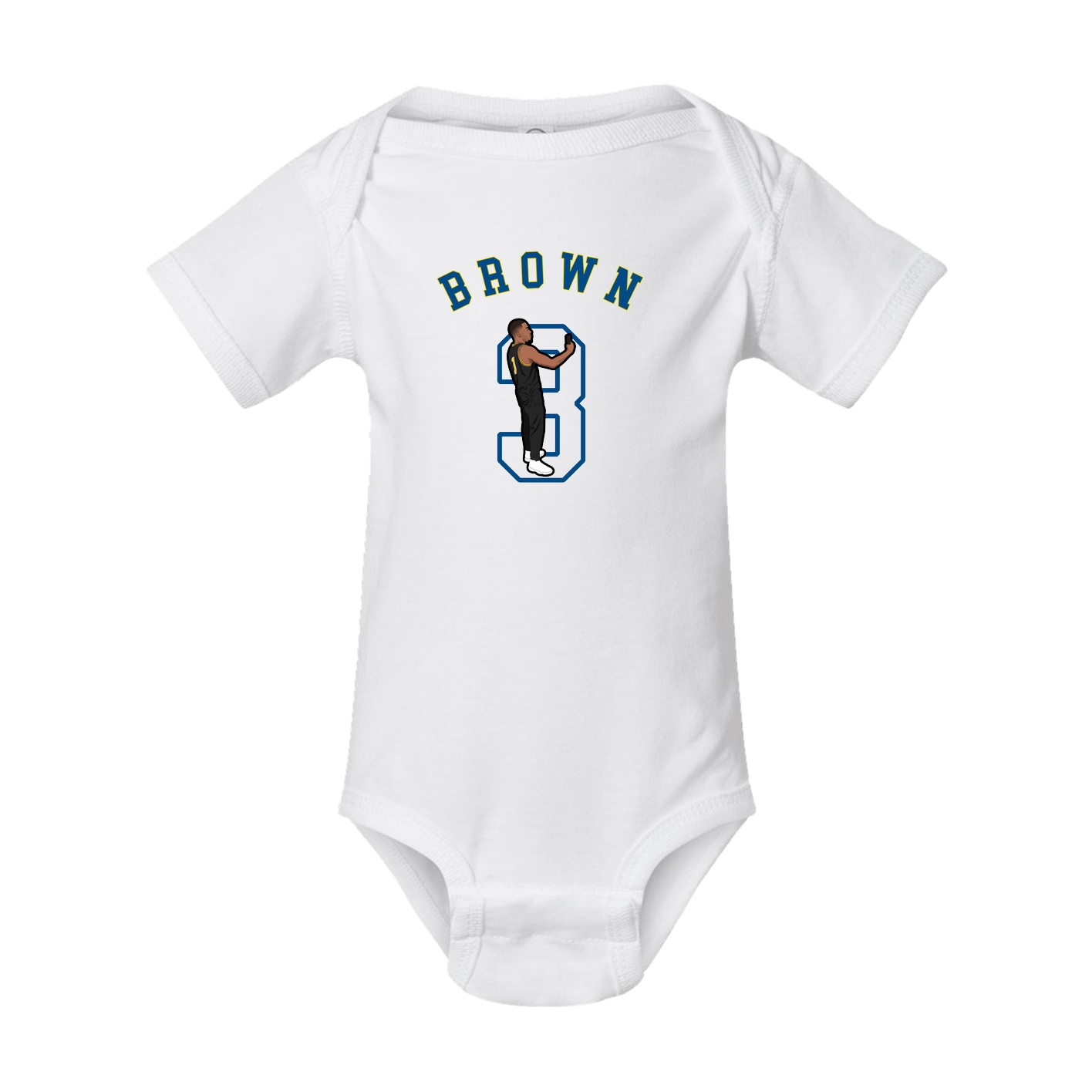 Baby Onesie — Shirsey Arch in White