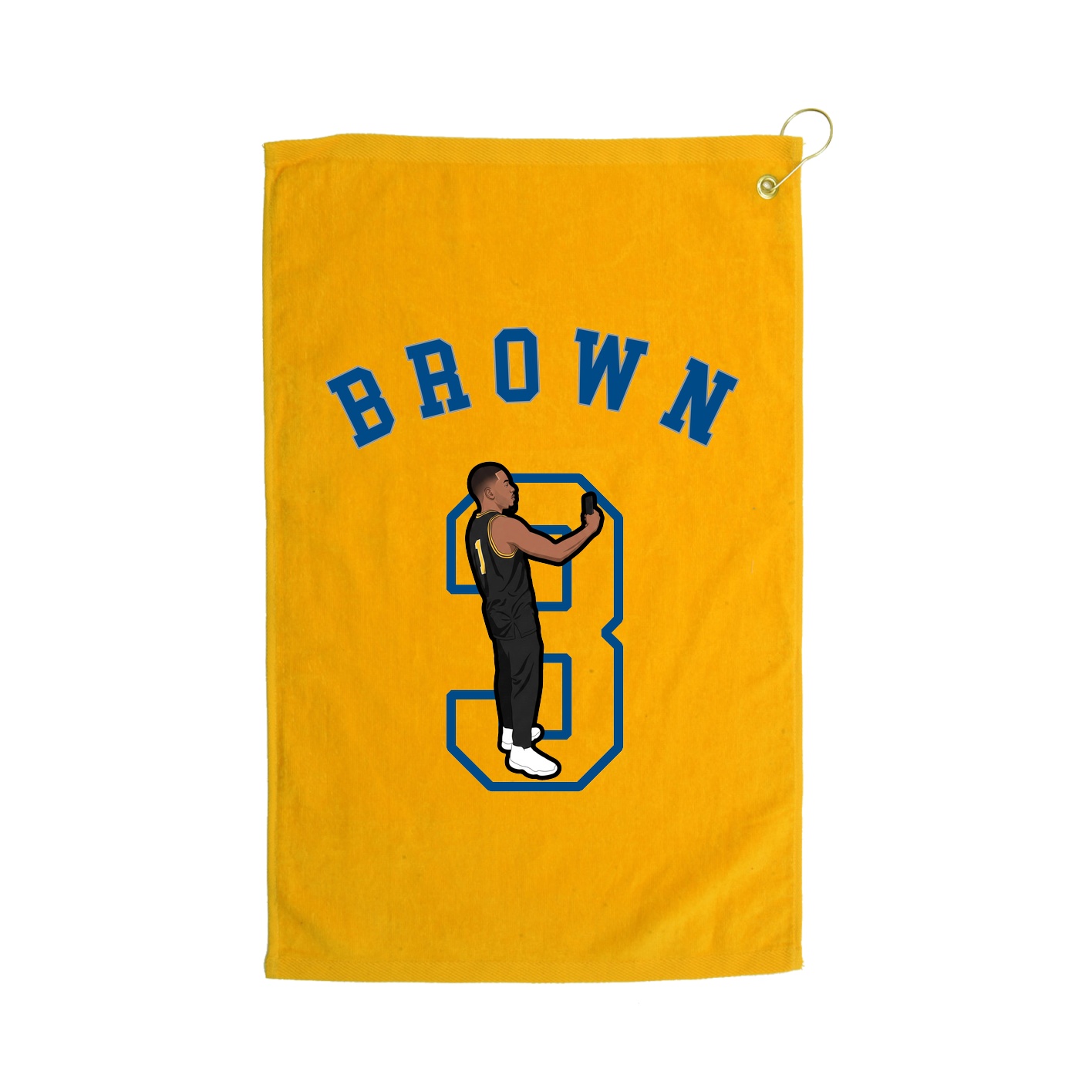 Golf Towel — Shirsey Arch in Gold