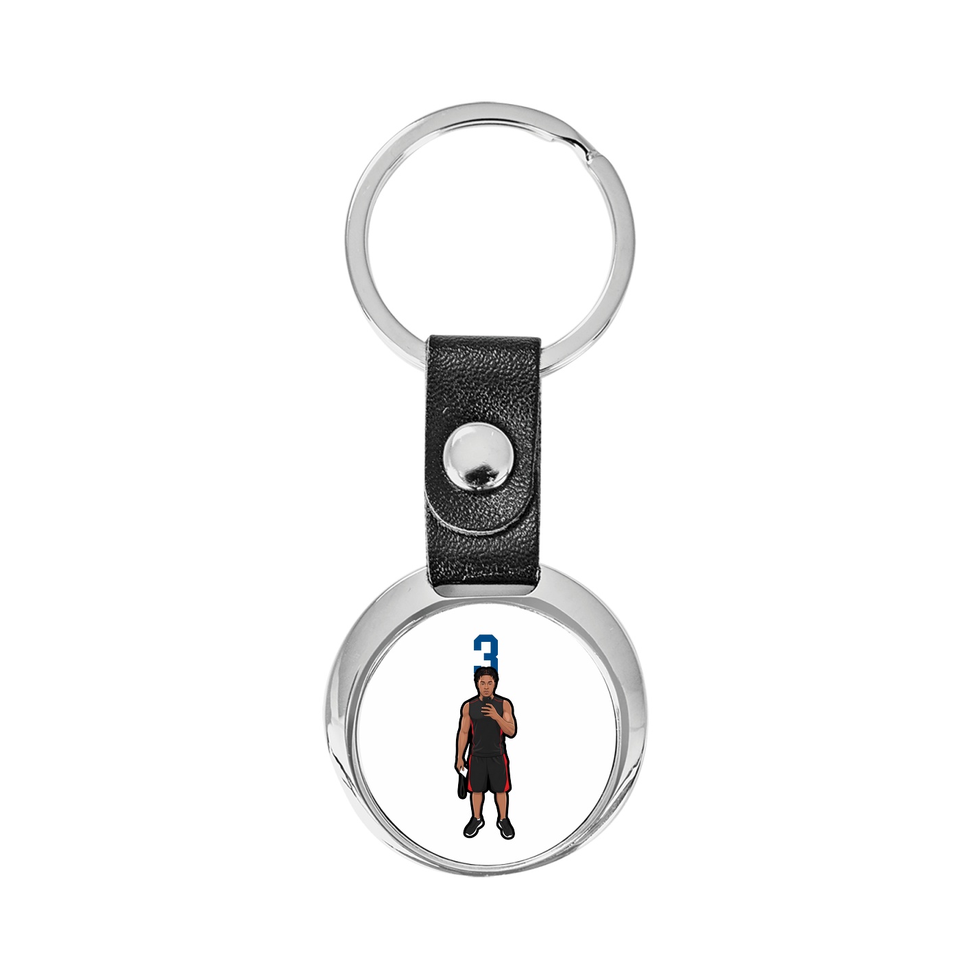 Key Chain — Number Top in Classic