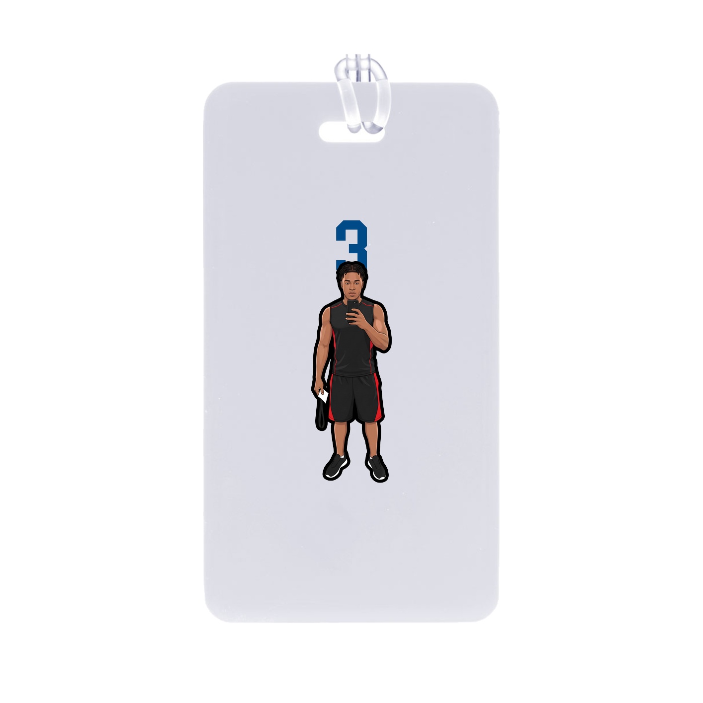 Bag Tag — Number Top in Classic