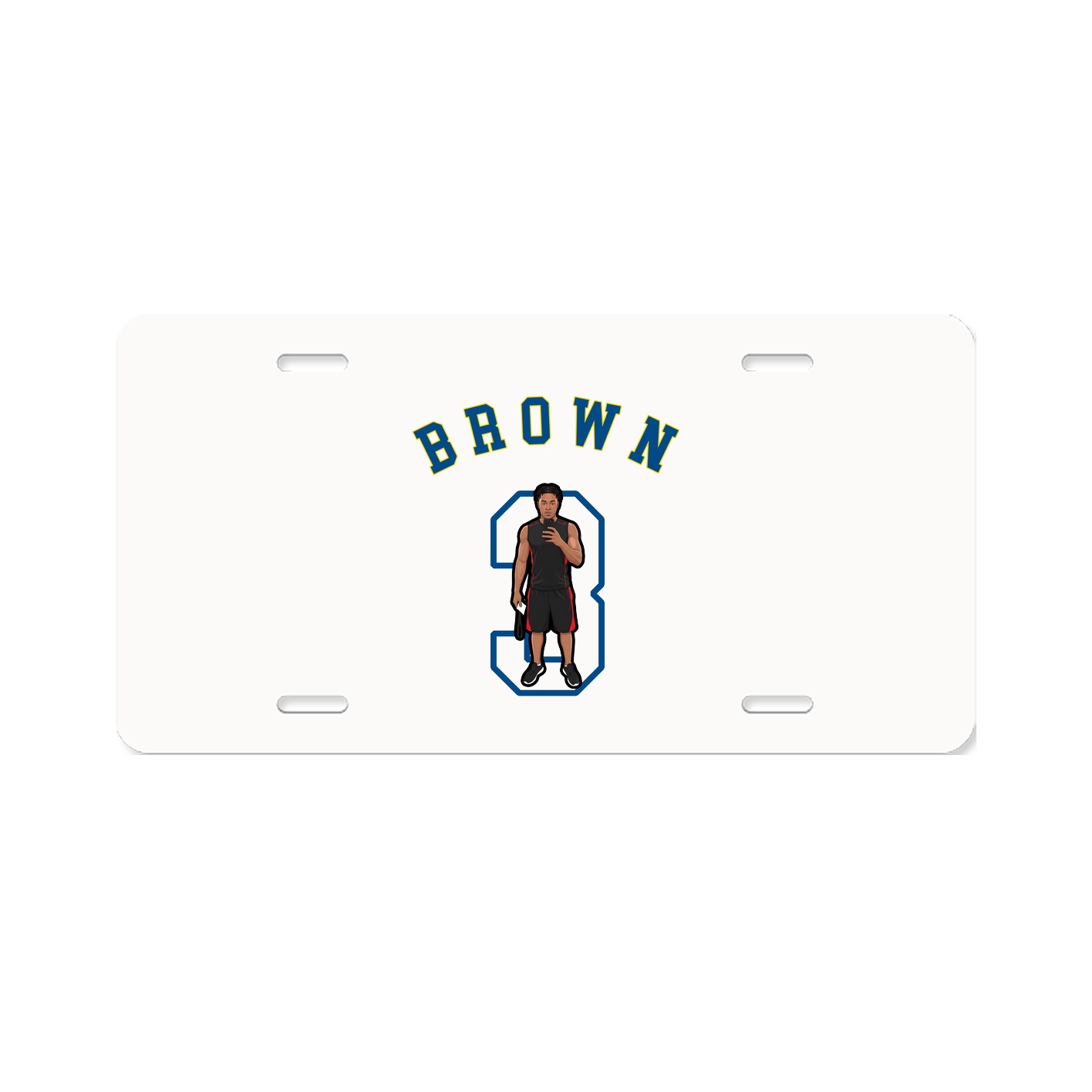 License Plate — Shirsey Arch in Classic