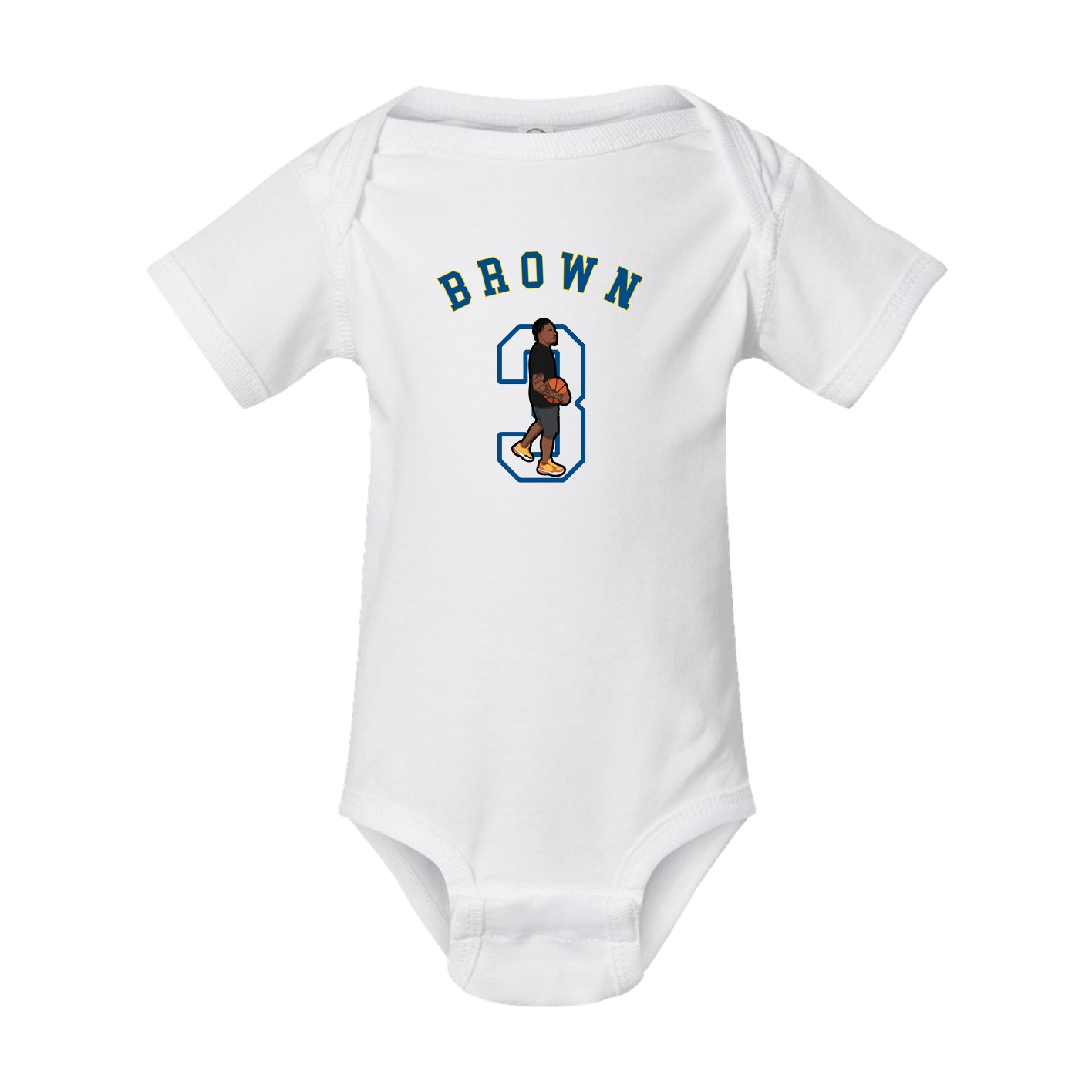 Baby Onesie — Shirsey Arch in White