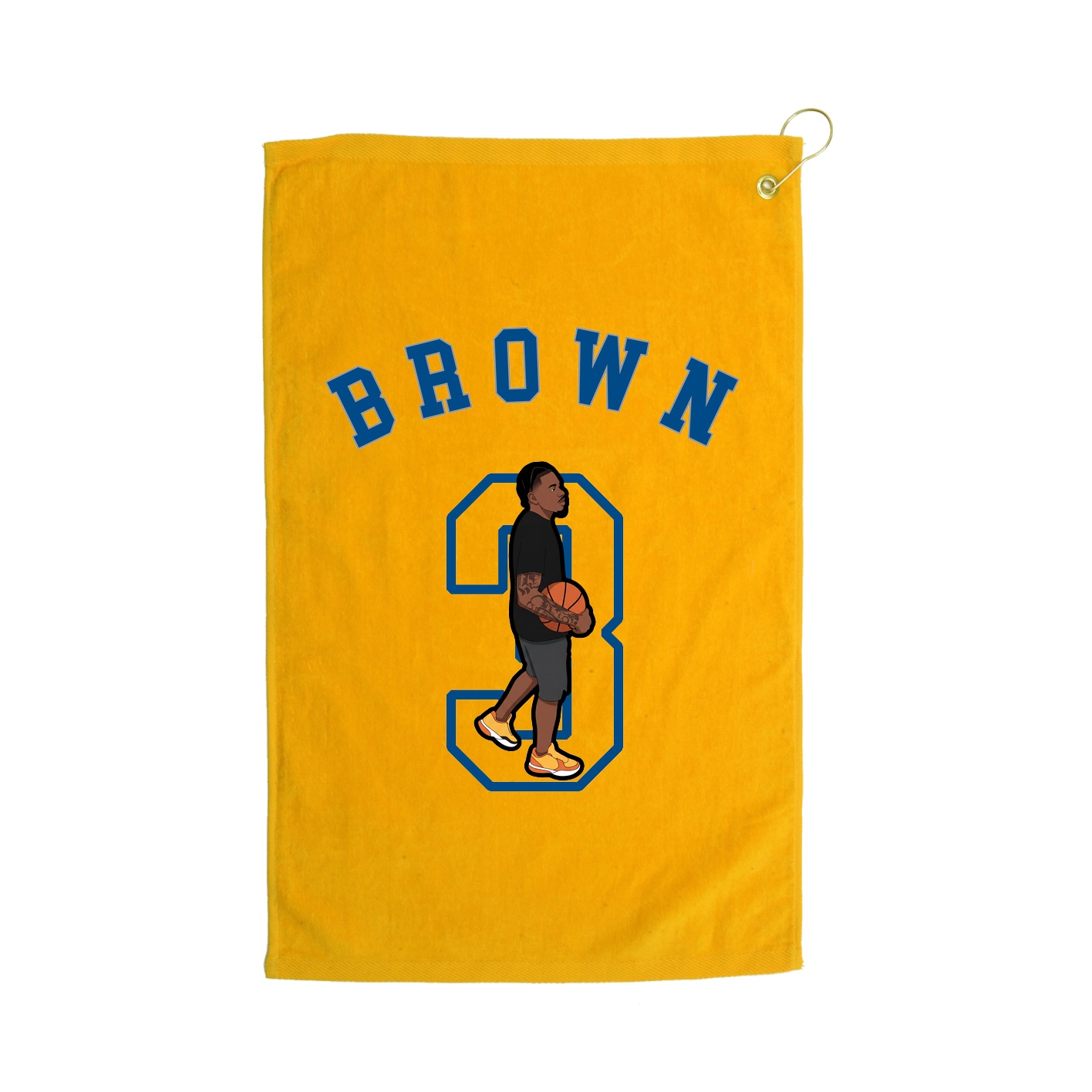 Golf Towel — Shirsey Arch in Gold