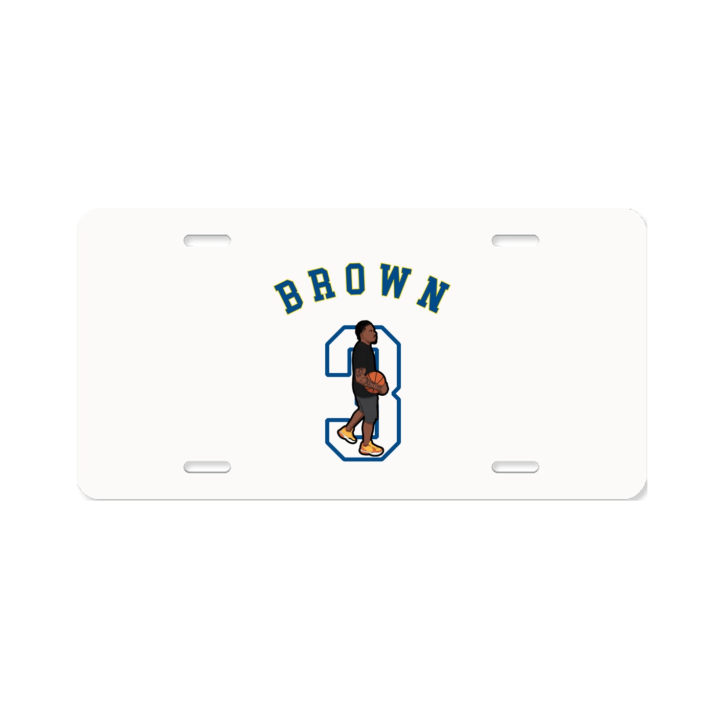 License Plate — Shirsey Arch in Classic