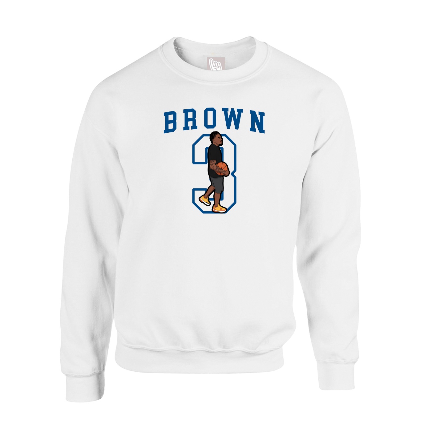 Fleece Crew — Shirsey in White