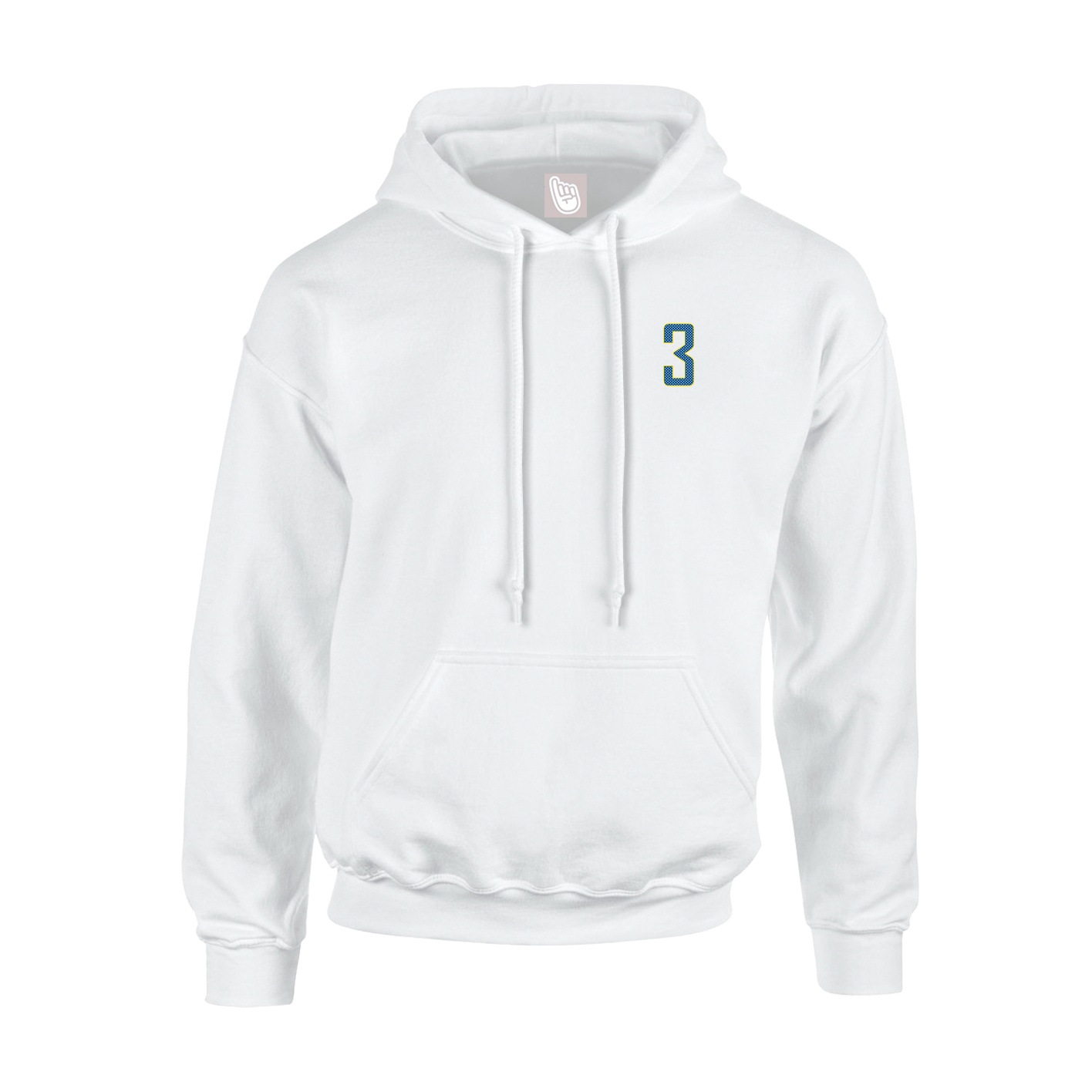 Hoodie — Front Shirsy in White