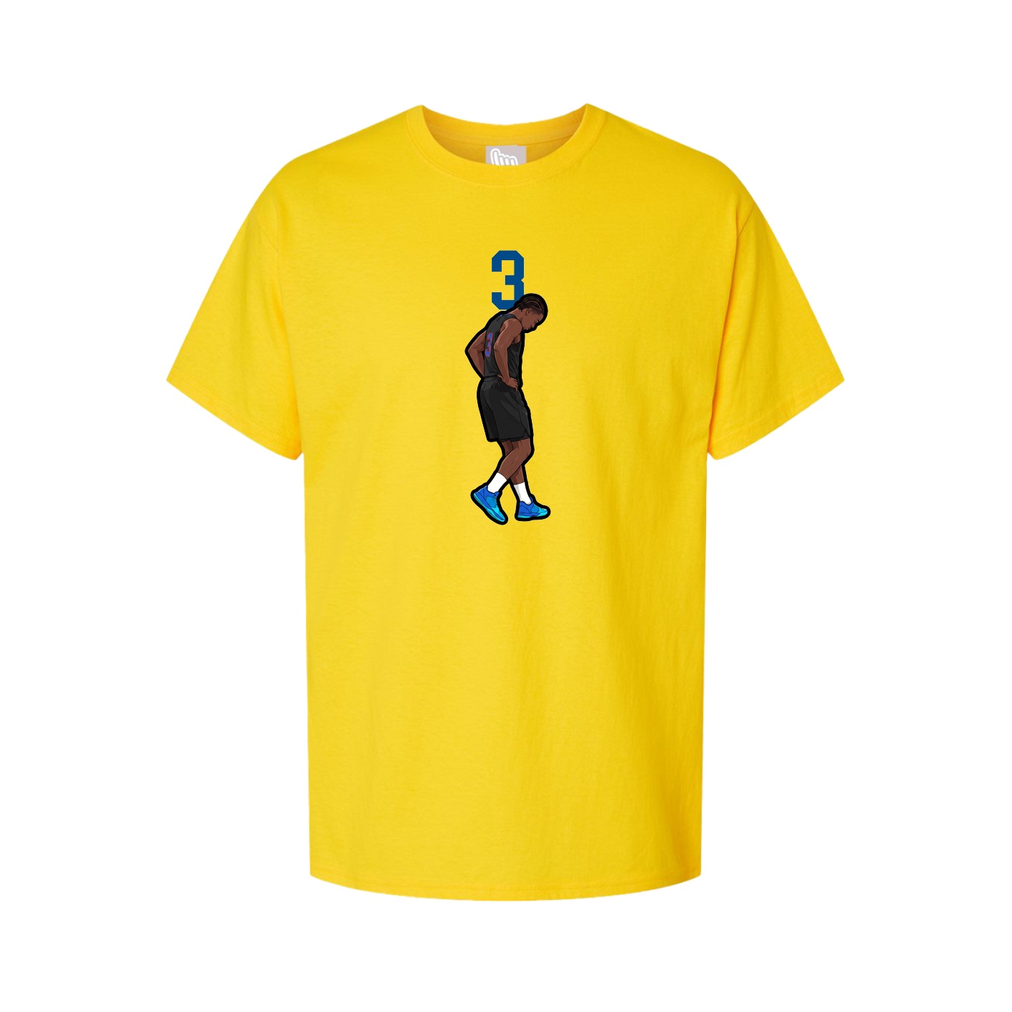 Tee — Number Top in Gold