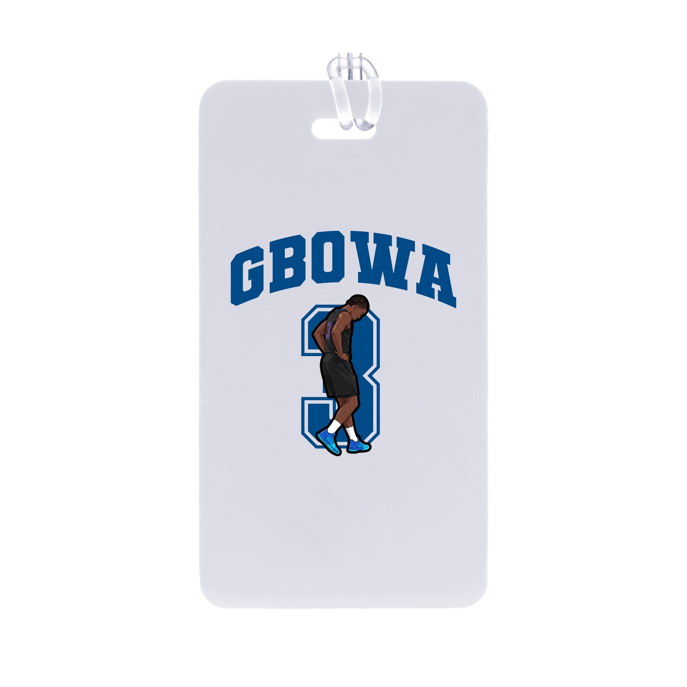 Bag Tag — Number in Classic