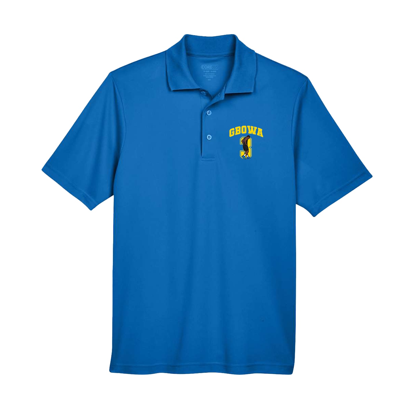 Performance Polo — Number in Royal
