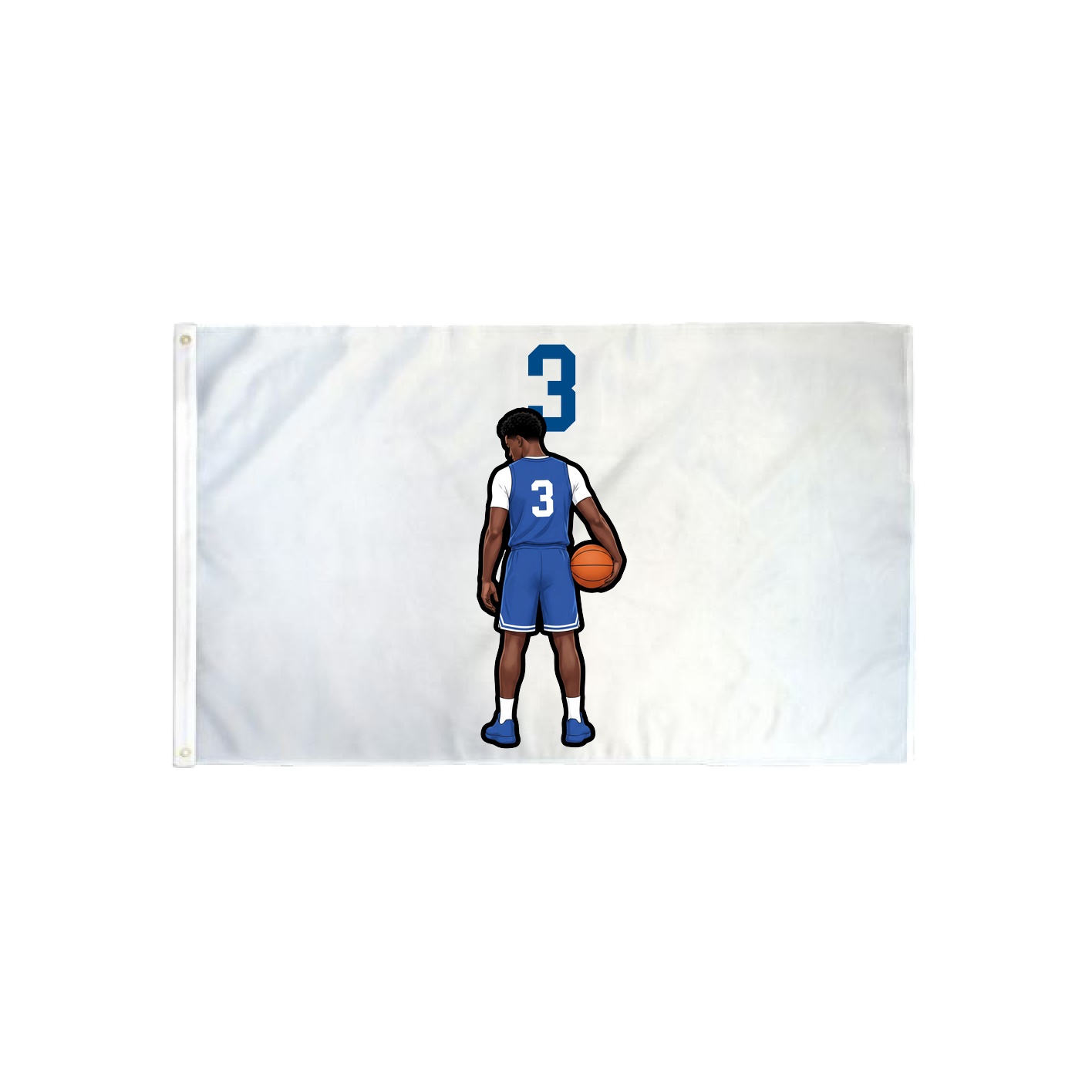 3x5 Flag — Number Top in Classic