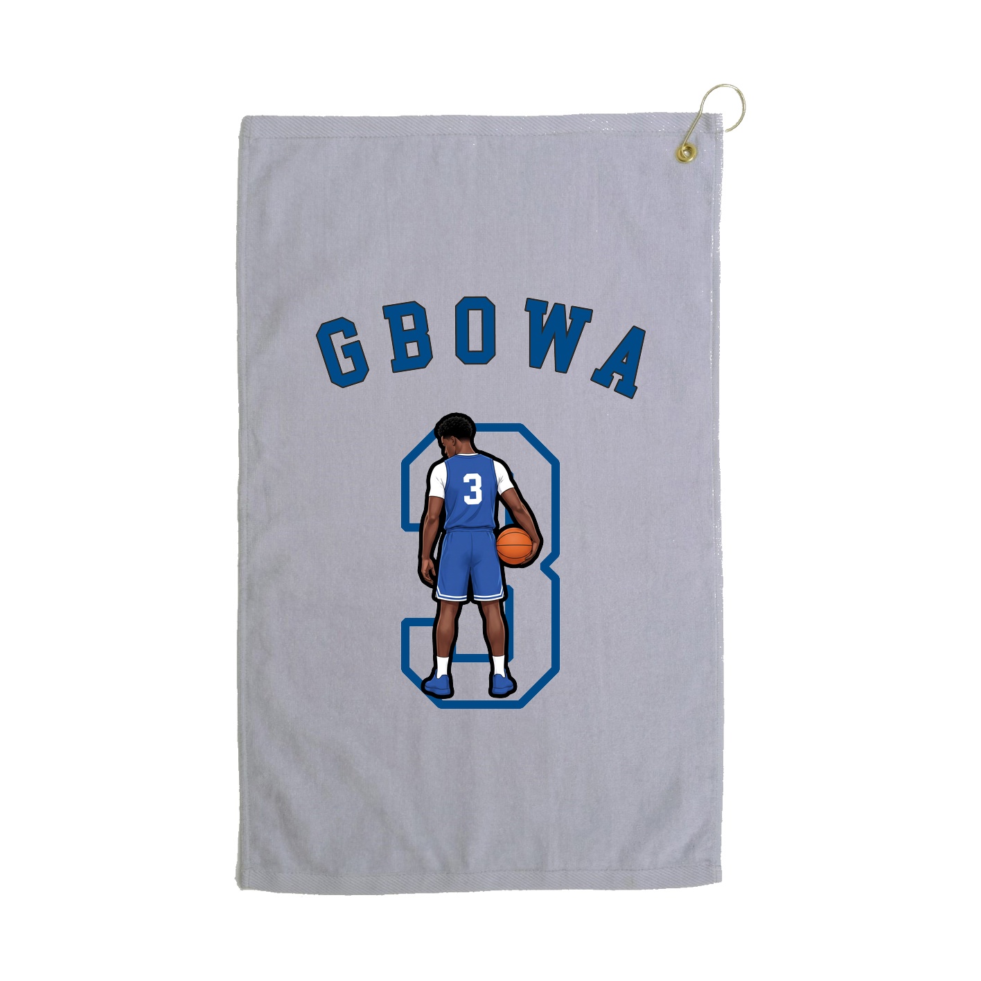 Golf Towel — Shirsey Arch in Grey