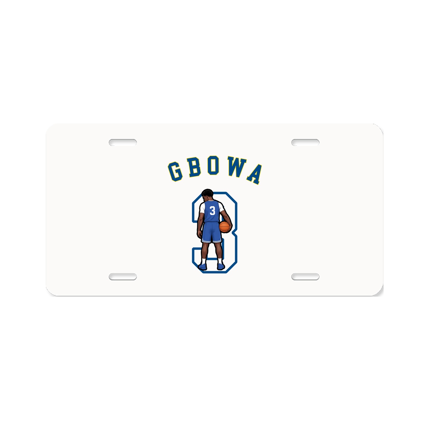 License Plate — Shirsey Arch in Classic