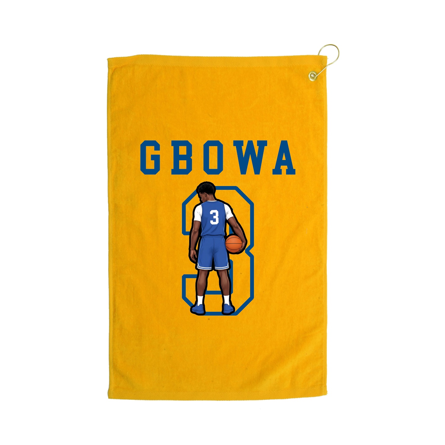 Golf Towel — Shirsey in Gold